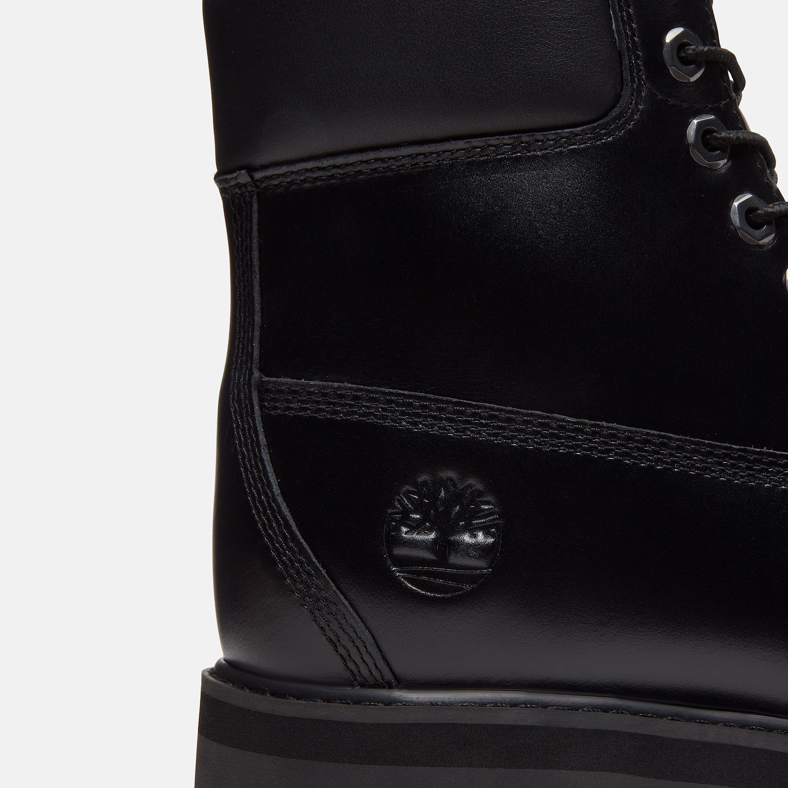 Botas Timberland Heritage de 6 pulgadas impermeables para Hombre TBL Piel de grano completo negro ALT7
