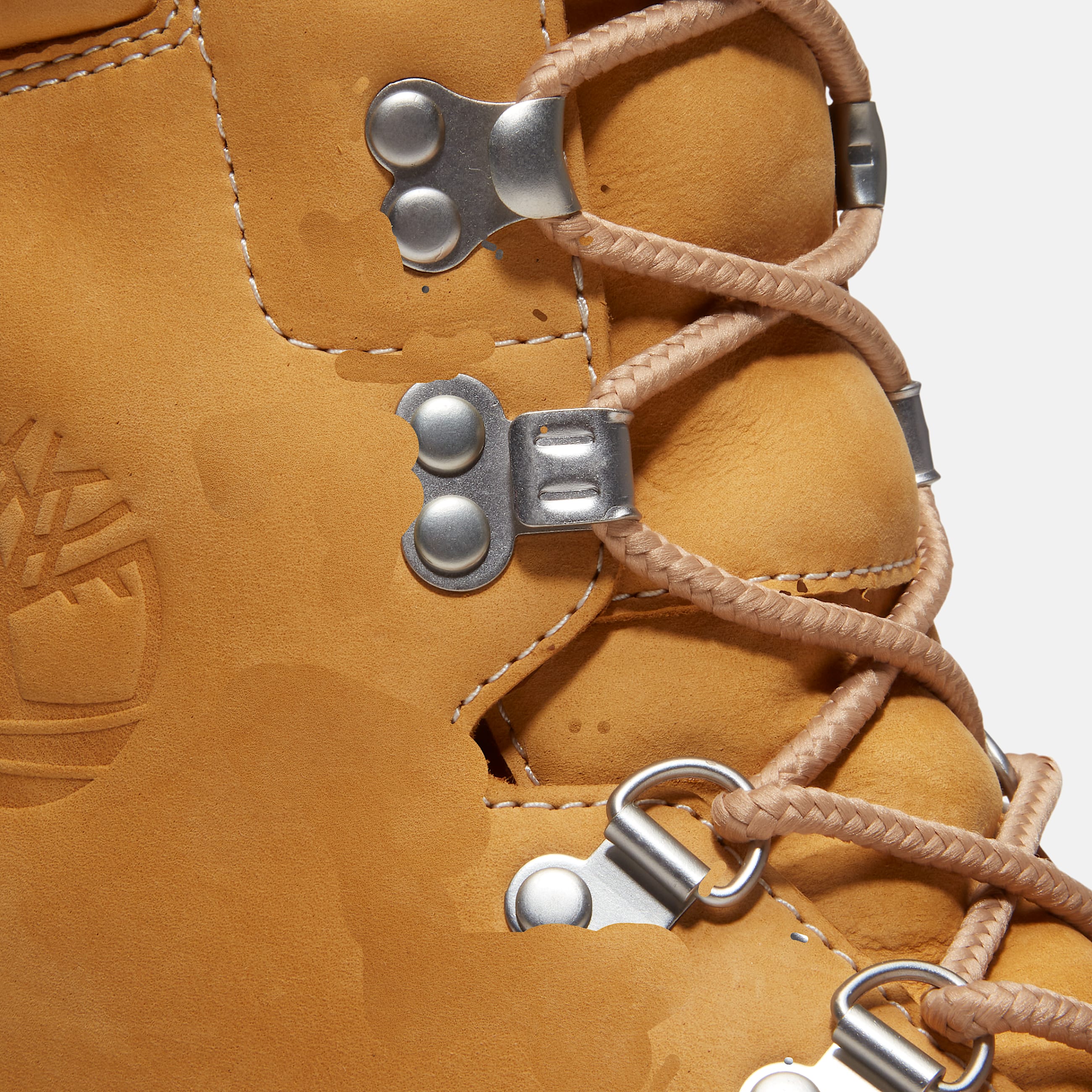 Mens Timberland Heritage Waterproof Super Boot TBL Wheat Nubuck ALT7