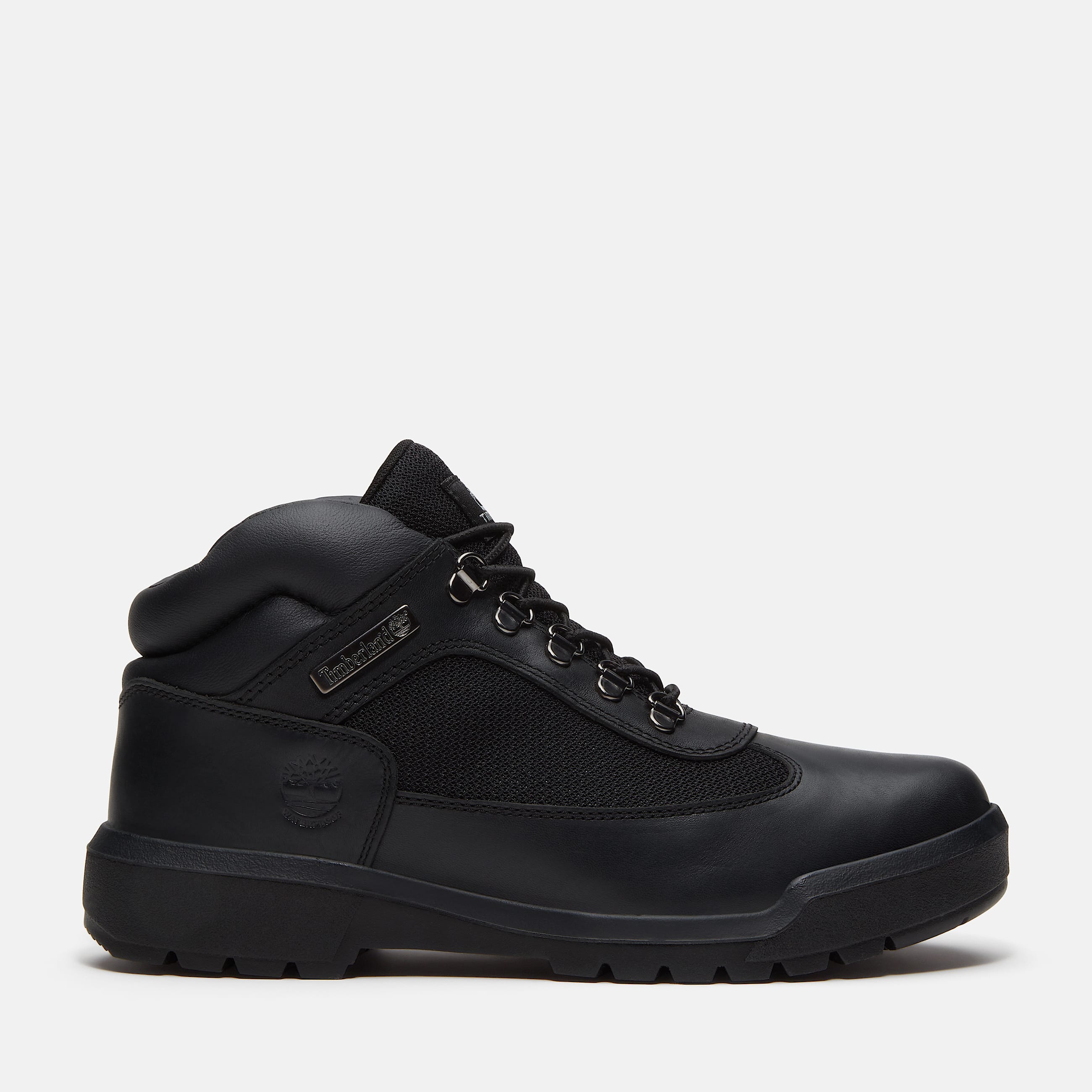 Mens Waterproof Field Boot TBL Black FullGrain HERO