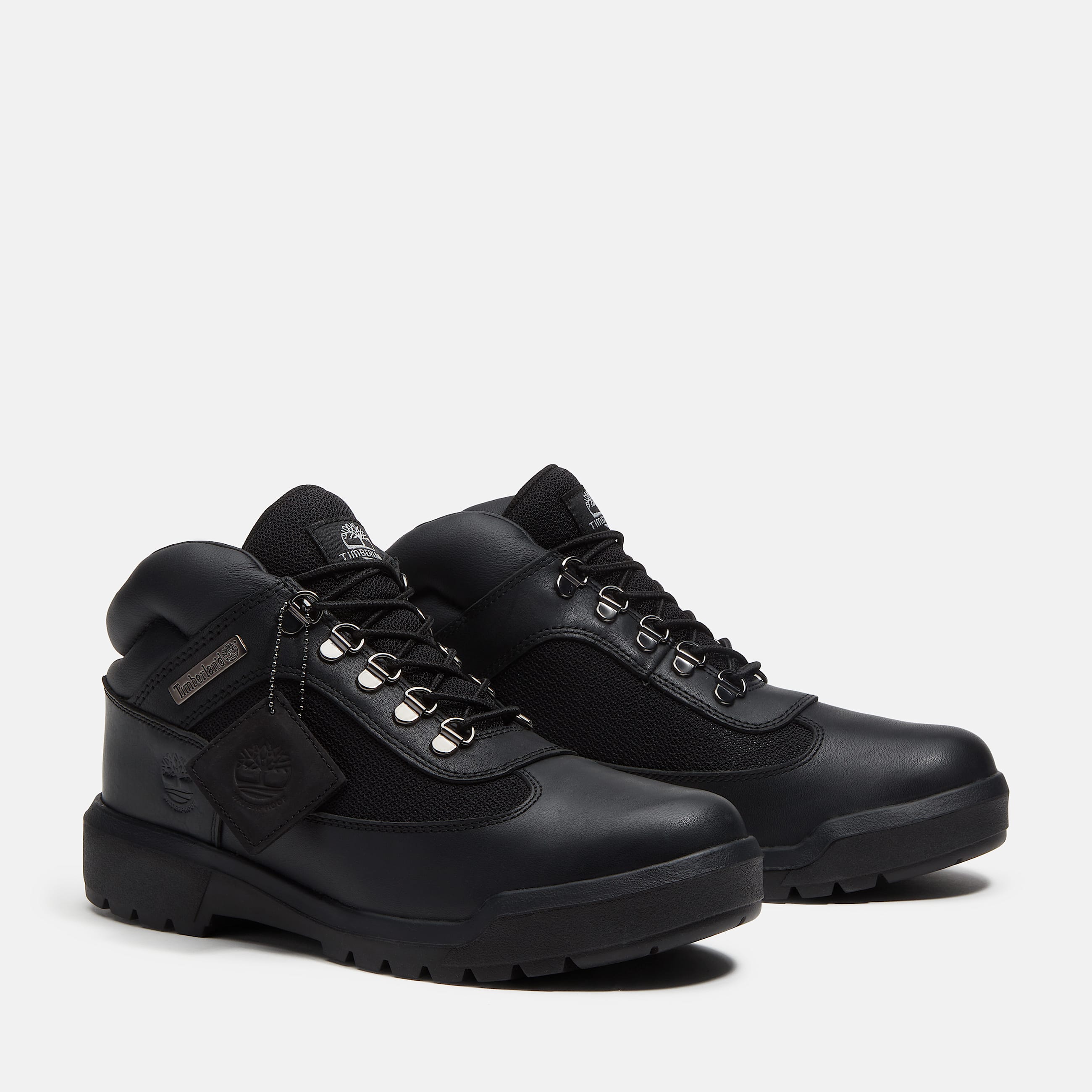 Mens Waterproof Field Boot TBL Black FullGrain ALT4