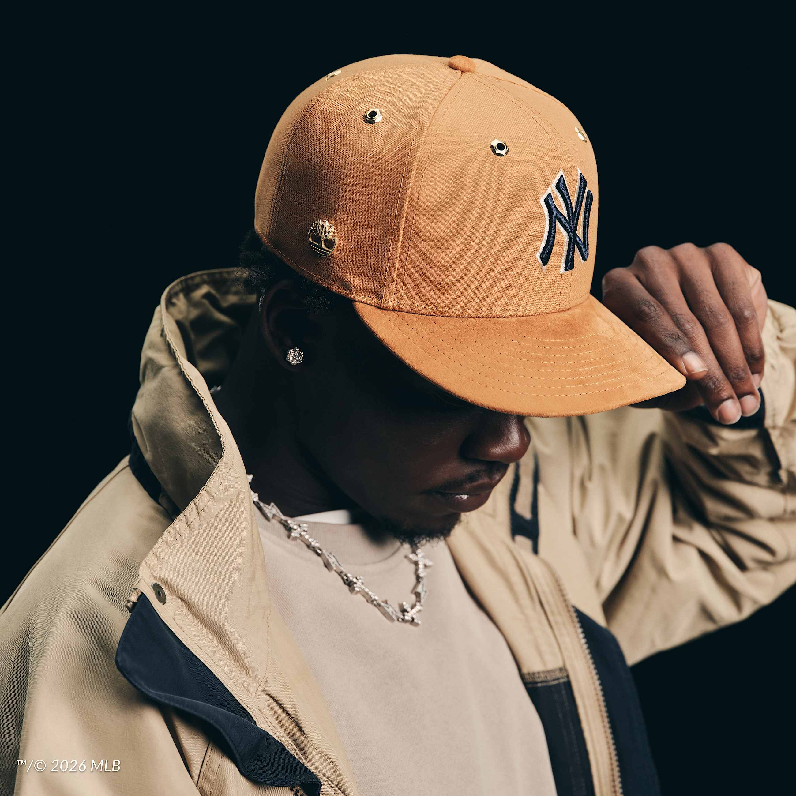 Timberland x New Era Yankees Fitted Baseball Cap TBL Wheat Yankees ALTB