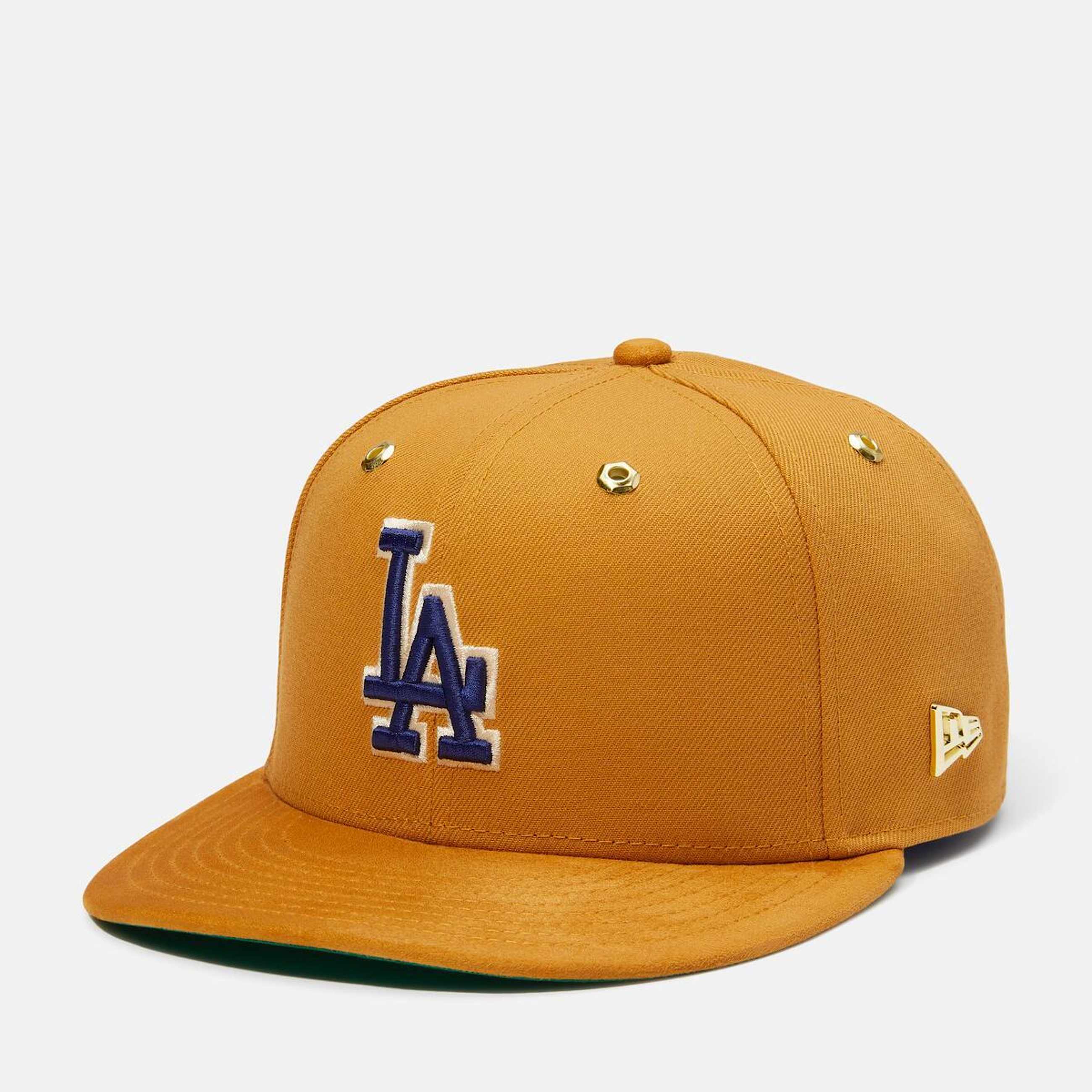 Timberland x New Era Dodgers Fitted Baseball Cap TBL Wheat Dodgers HERO