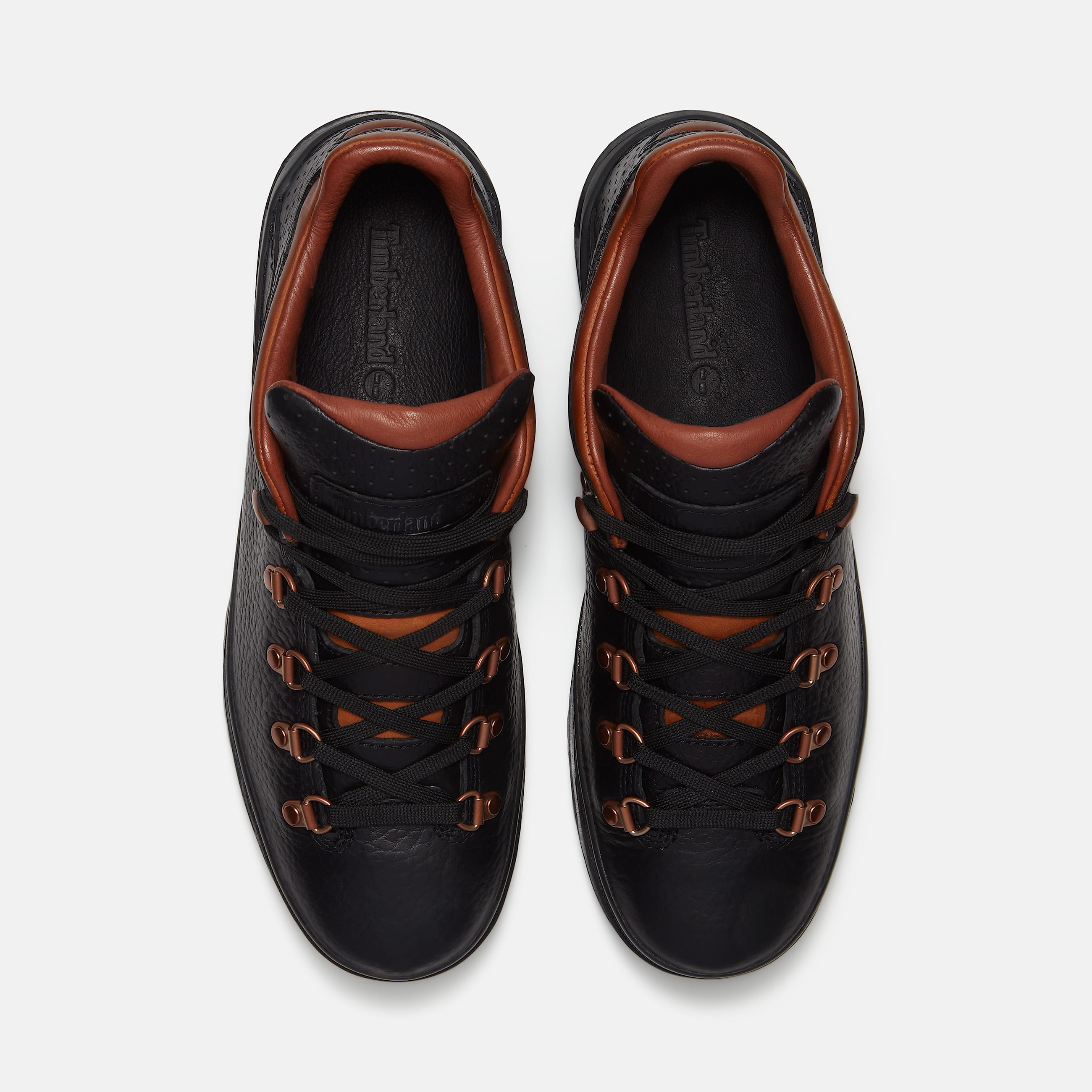 Mens World Hiker Low with GORETEX Membrane TBL Black FullGrainRust ALT2