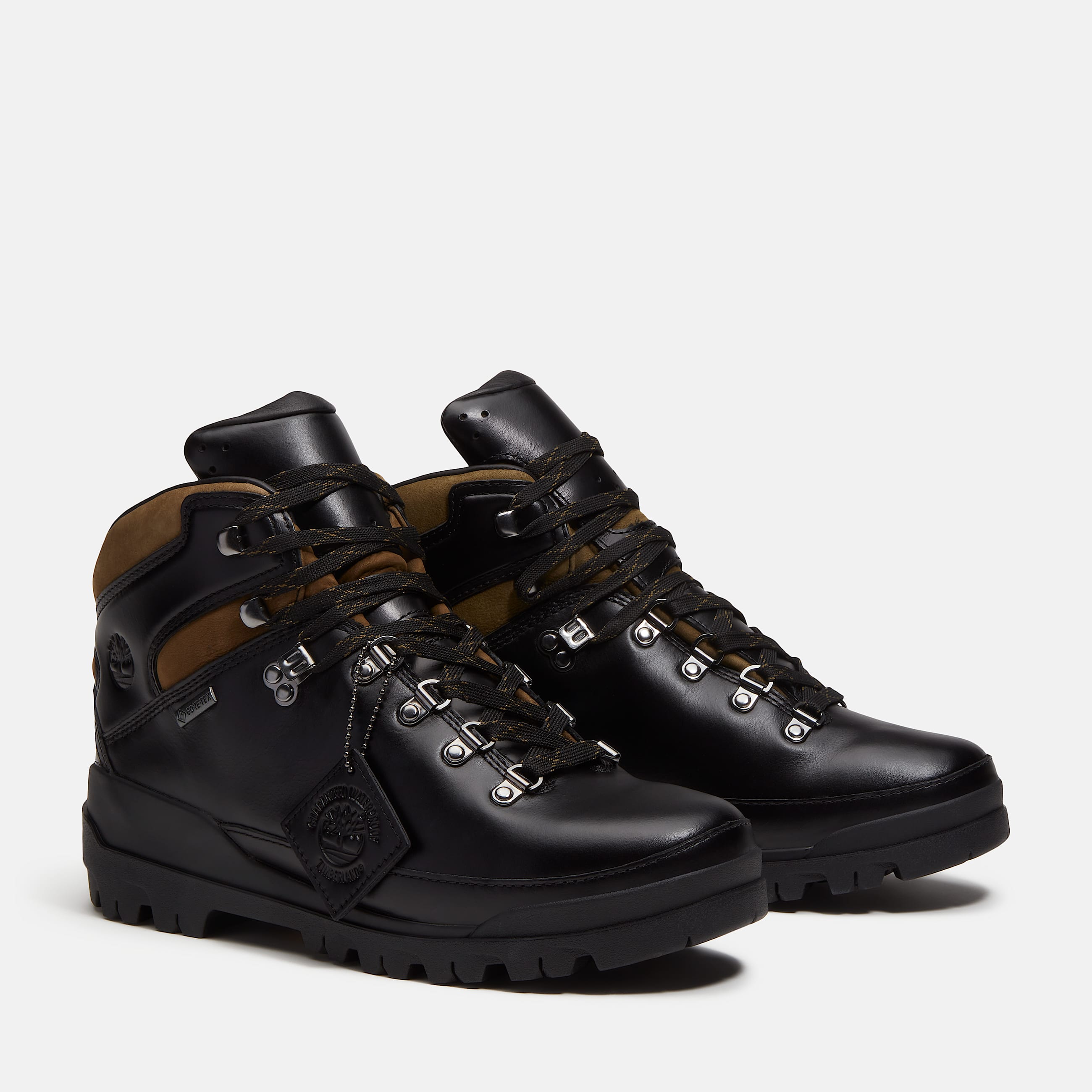 Mens World Hiker with GORETEX Membrane TBL Black FullGrainOlive ALT4