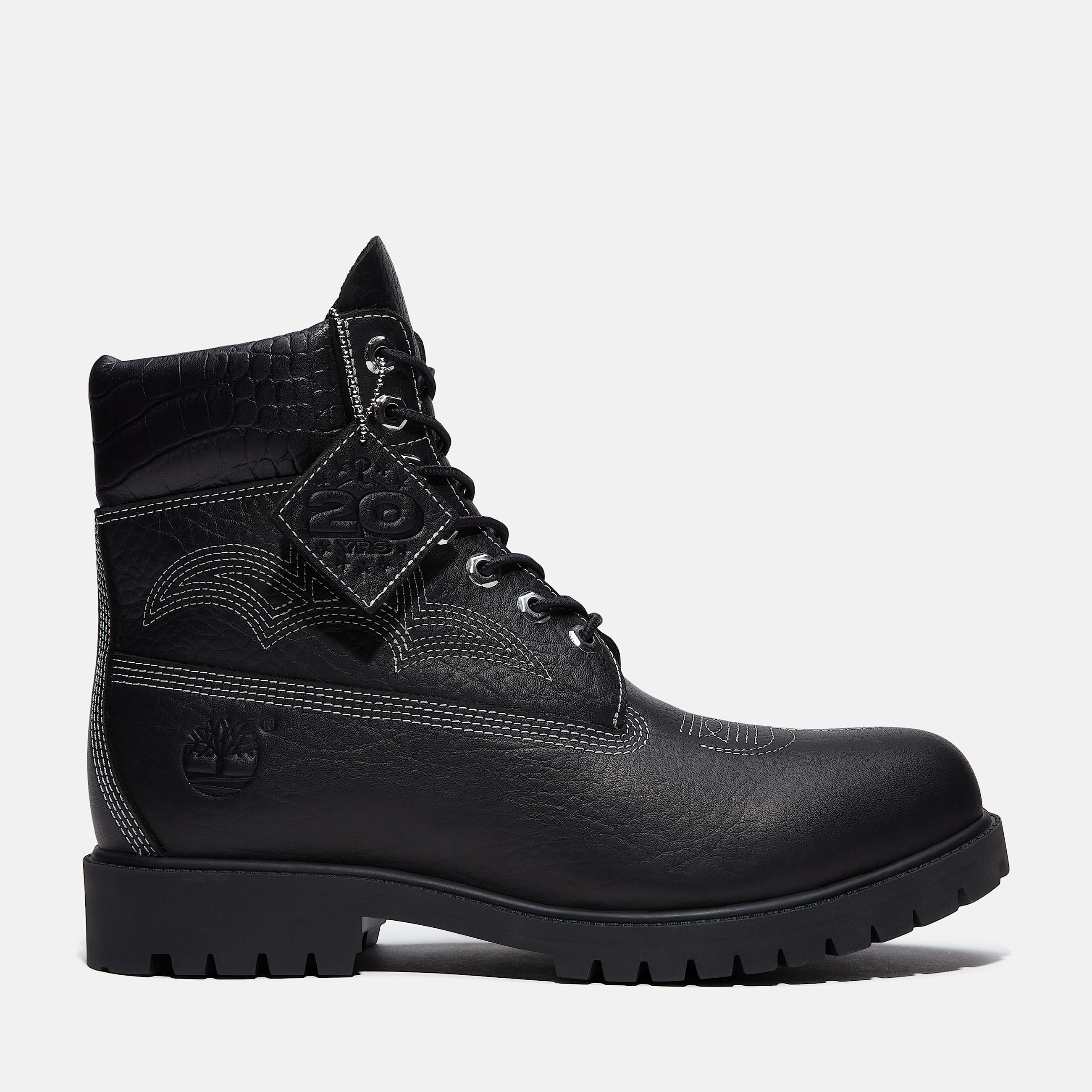 Mens Timberland x Sneaker Politics 6Inch Waterproof Boot TBL Black FullGrain HERO