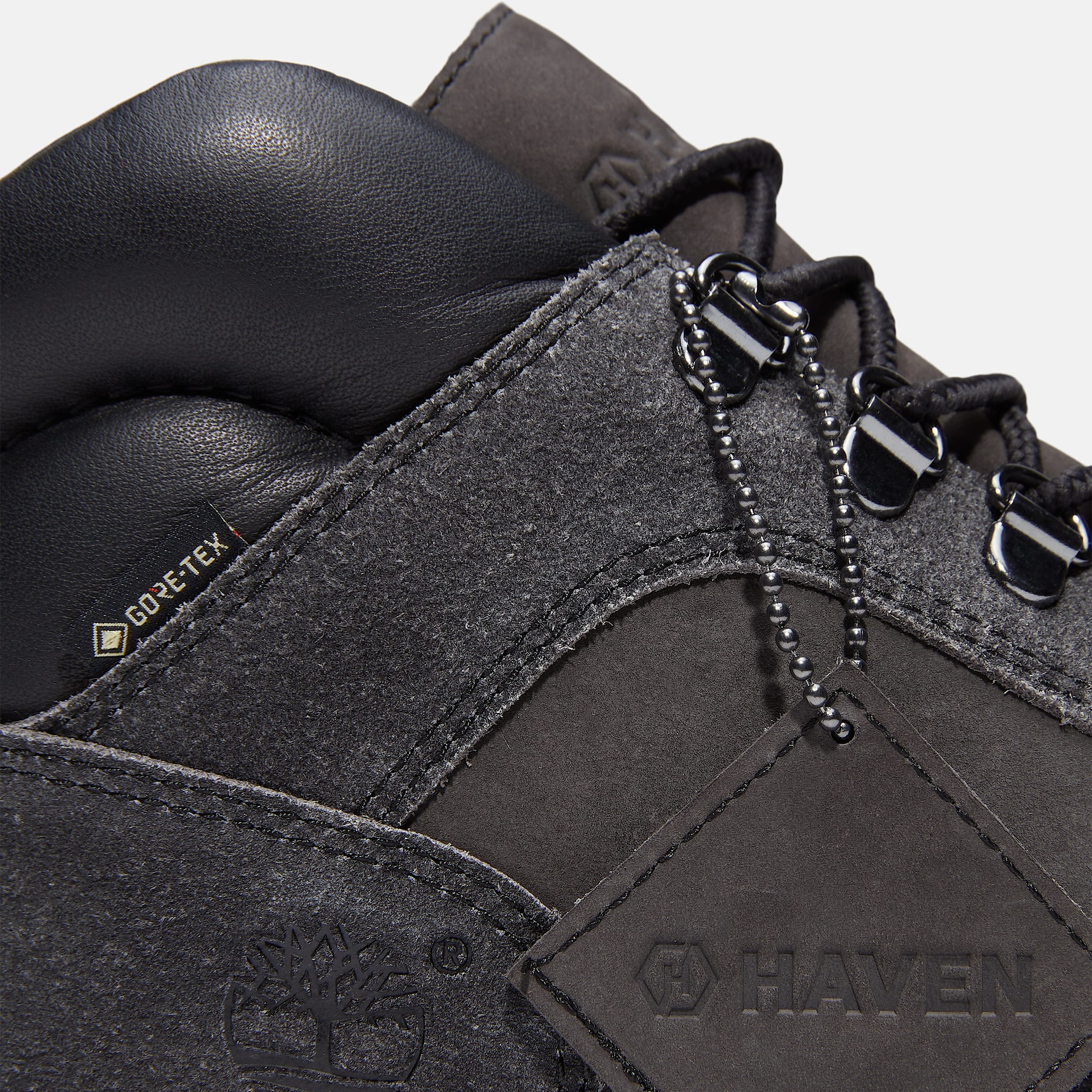 Mens Timberland x Haven Field Boot with GORETEX TBL Dark Grey Suede ALT7