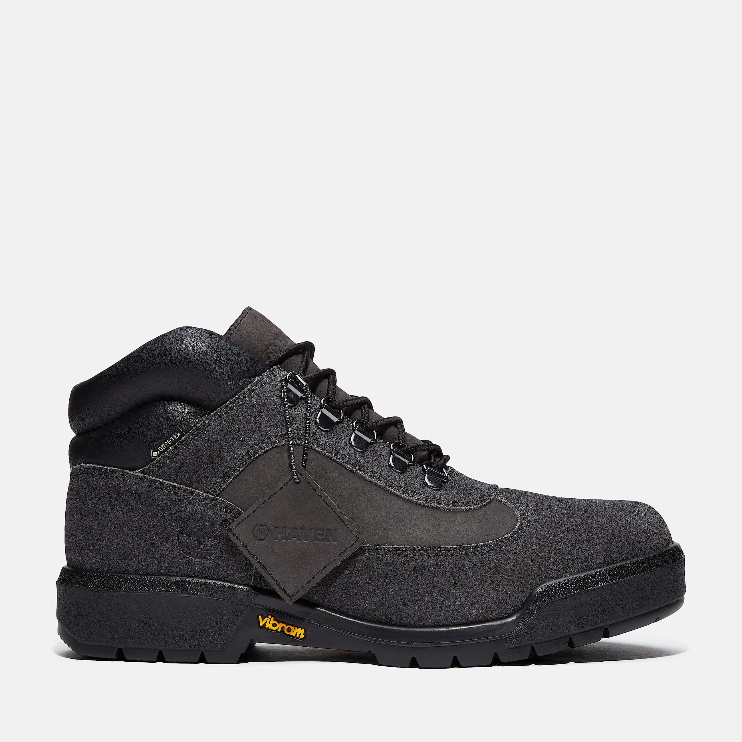 Mens Timberland x Haven Field Boot with GORETEX TBL Dark Grey Suede HERO