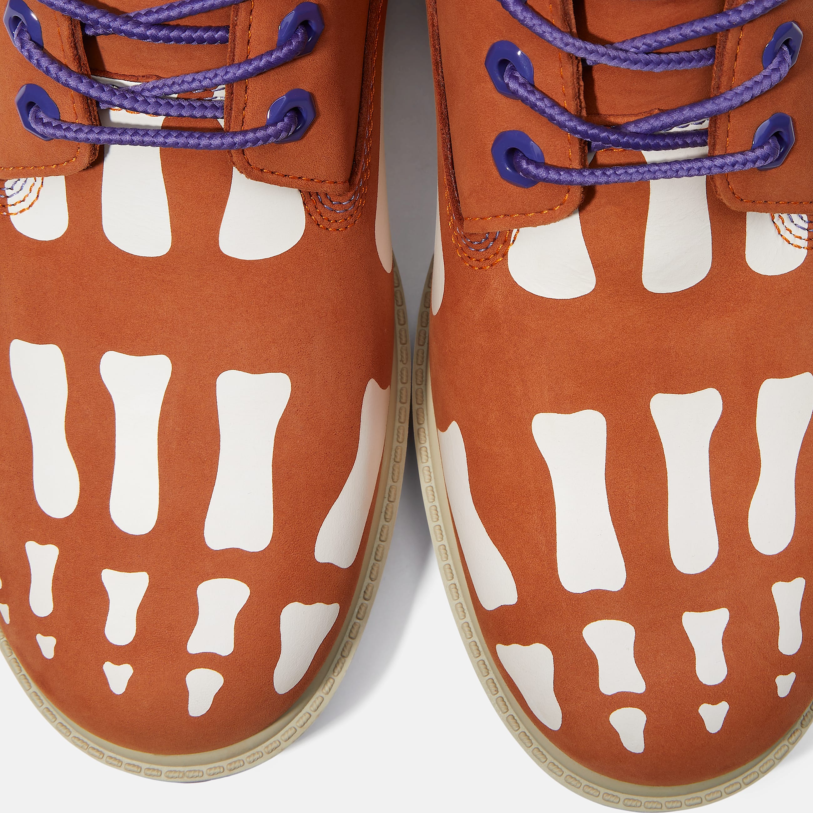Mens Da de Muertos 6Inch Boot TBL Dark Orange Nubuck ALT8