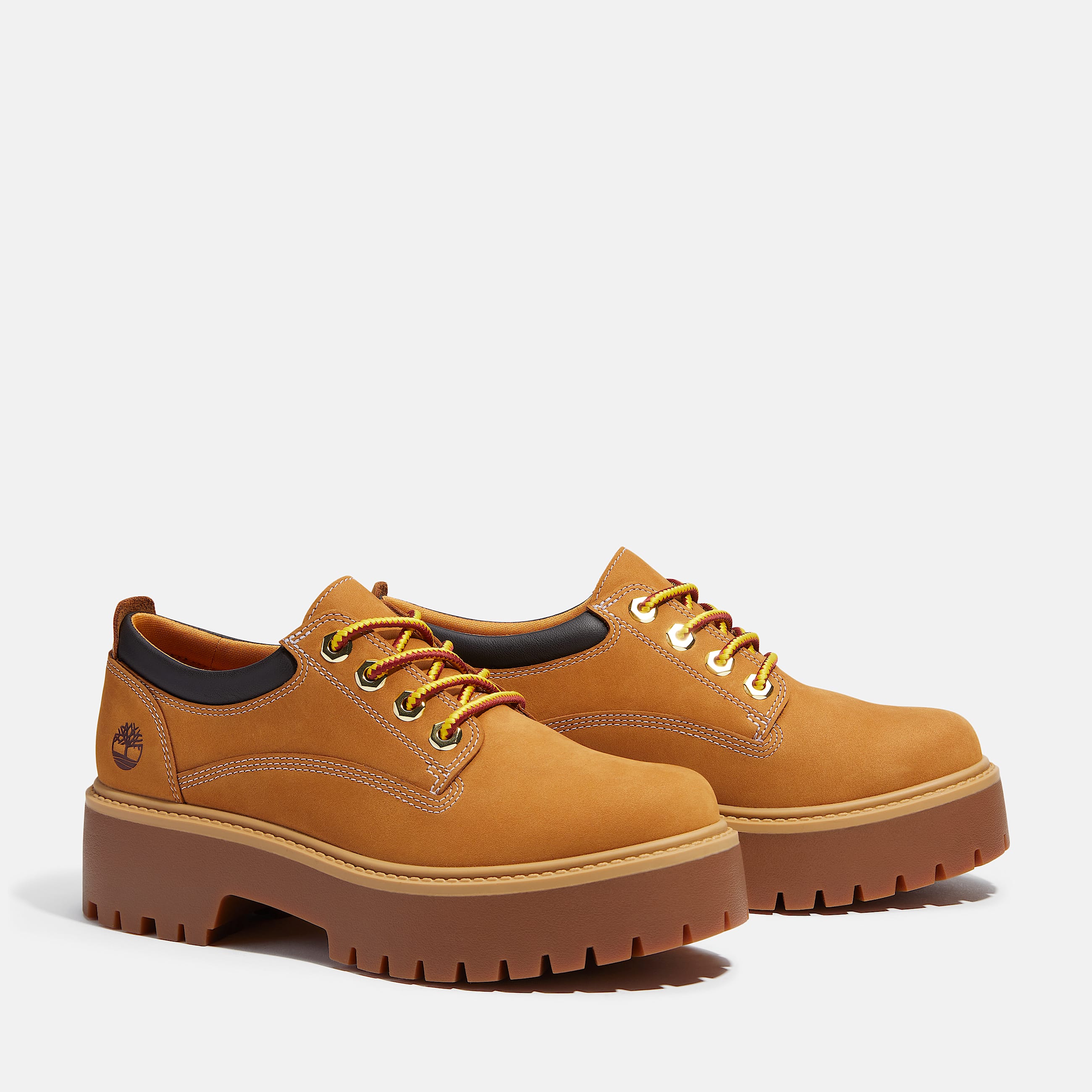 Womens Stone Street Platform Shoe TBL Wheat Nubuck ALT4