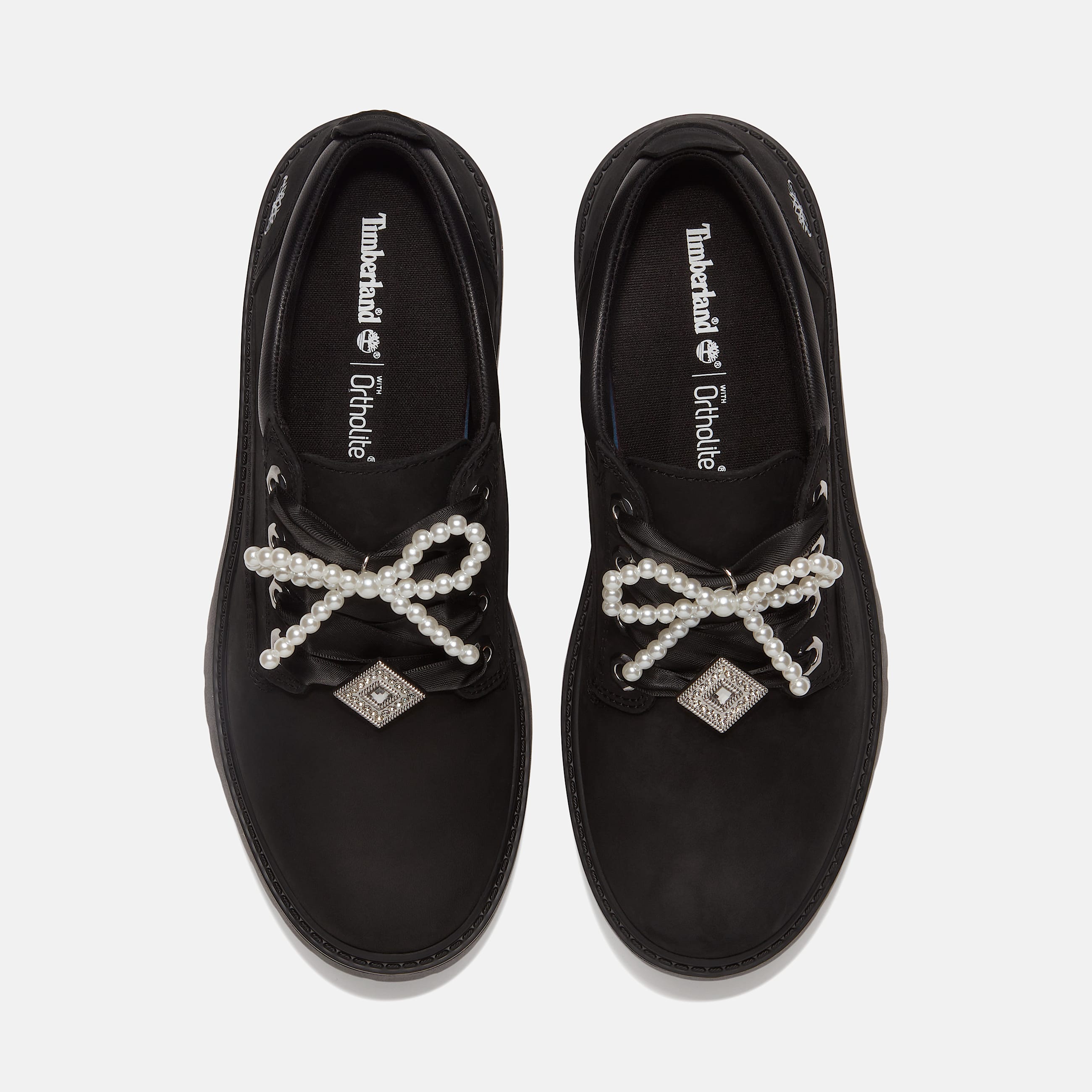 Womens Stone Street Platform Shoe TBL Black NubuckCharms ALT2