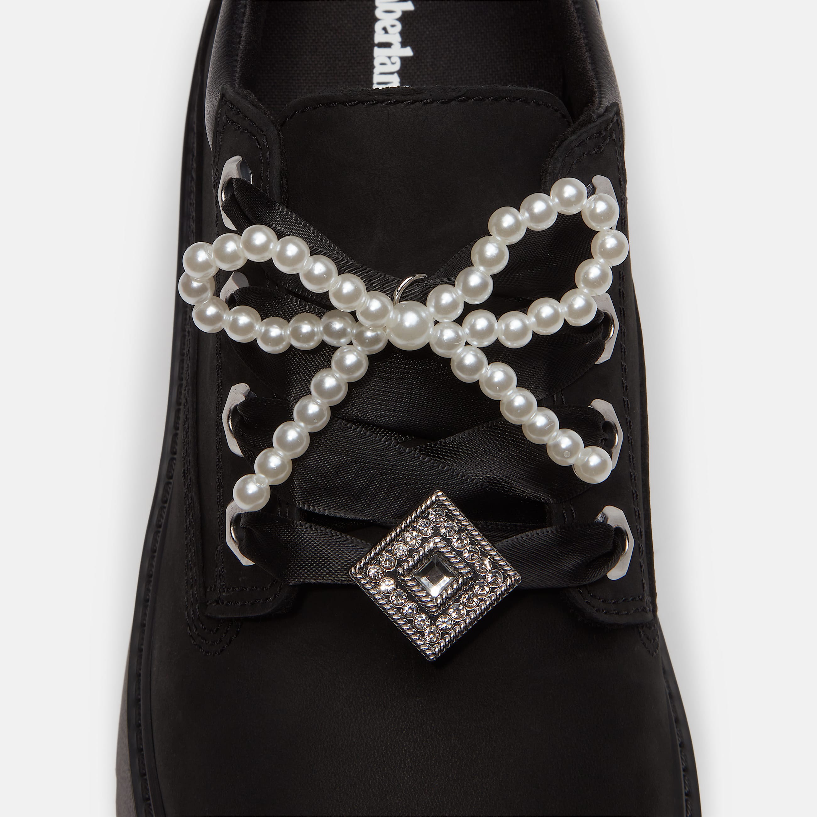 Womens Stone Street Platform Shoe TBL Black NubuckCharms ALT7