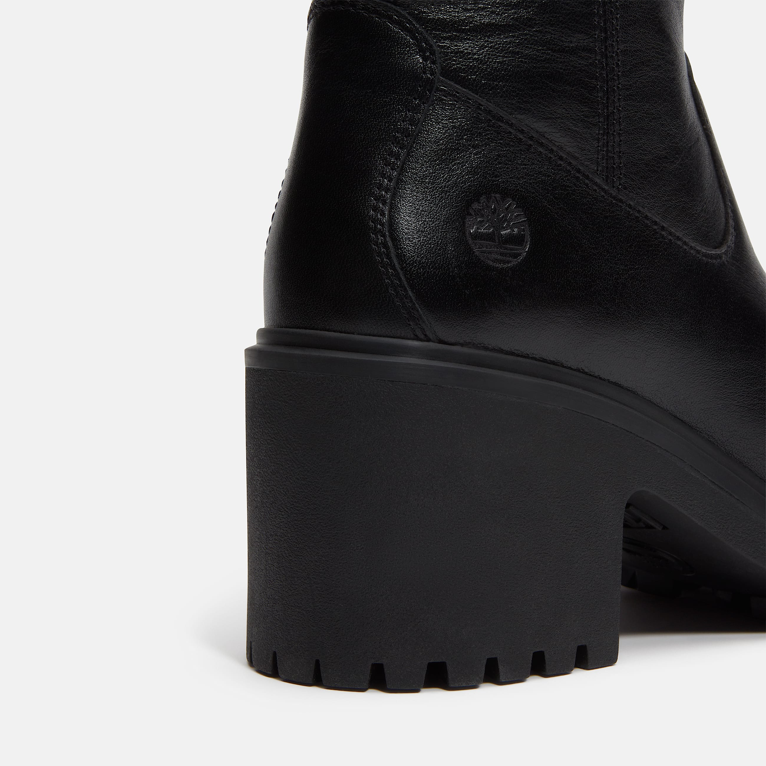 Womens Stone Heights Tall SideZip Boot TBL Black FullGrain ALT8