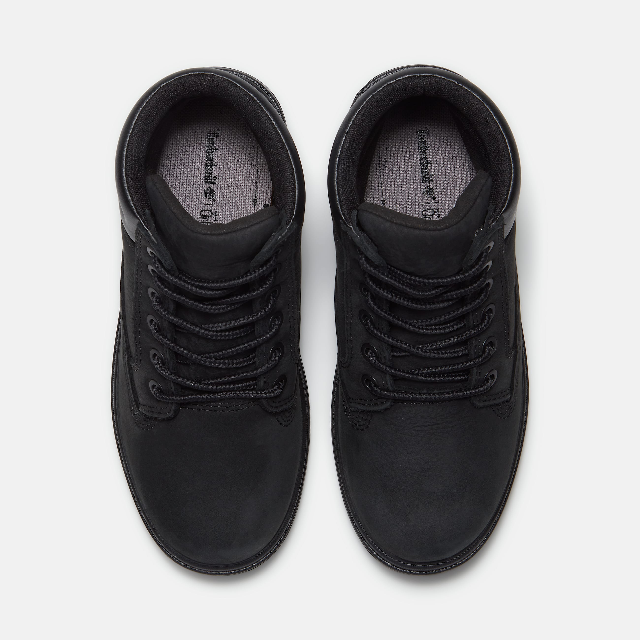 Junior Auburn Falls 6Inch Waterproof Boot TBL Black Nubuck ALT2