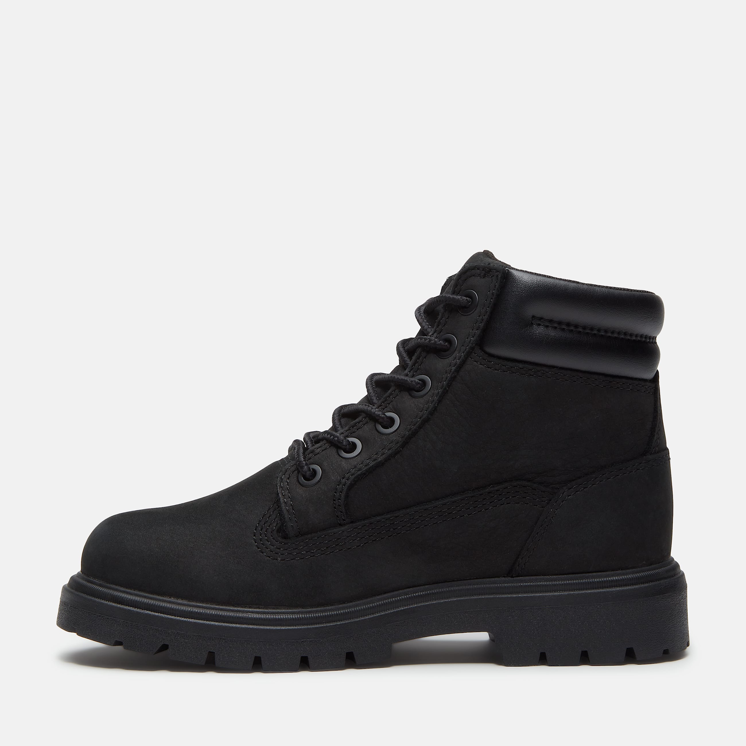 Junior Auburn Falls 6Inch Waterproof Boot TBL Black Nubuck ALT6