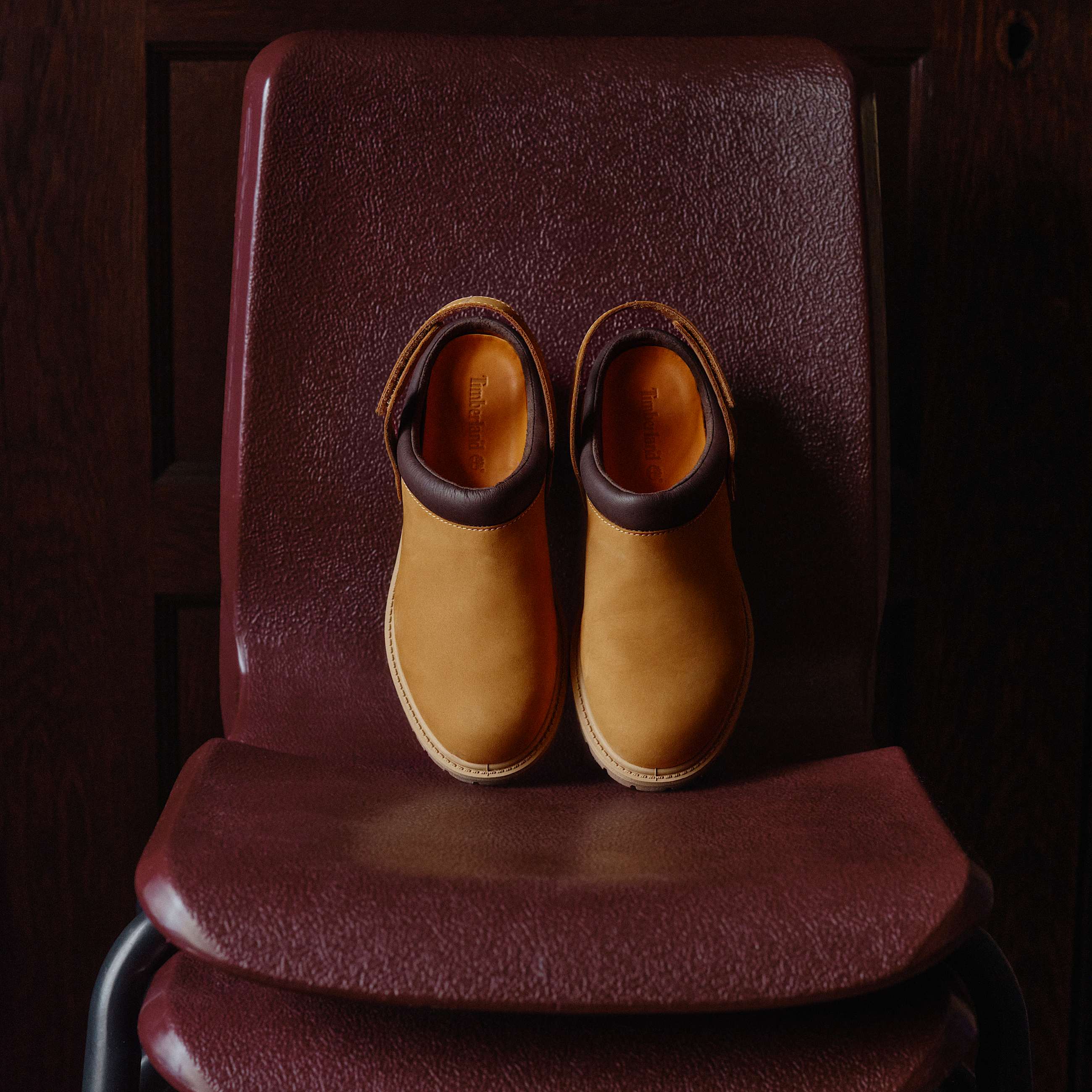 Womens Timberland Premium Convertible Clog TBL Wheat Nubuck ALTD