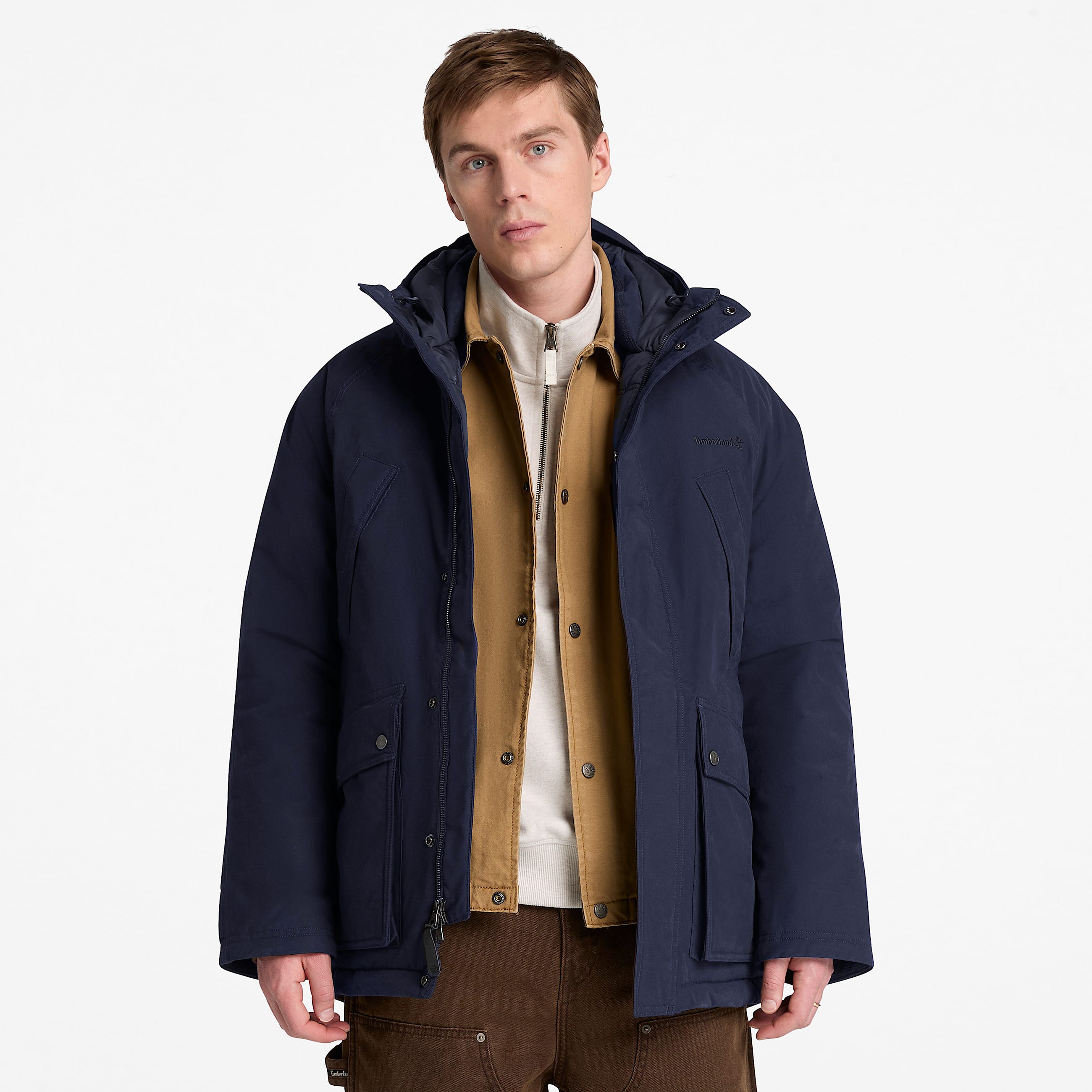 Mens Waterproof Parka TBL Dark Navy ALT1