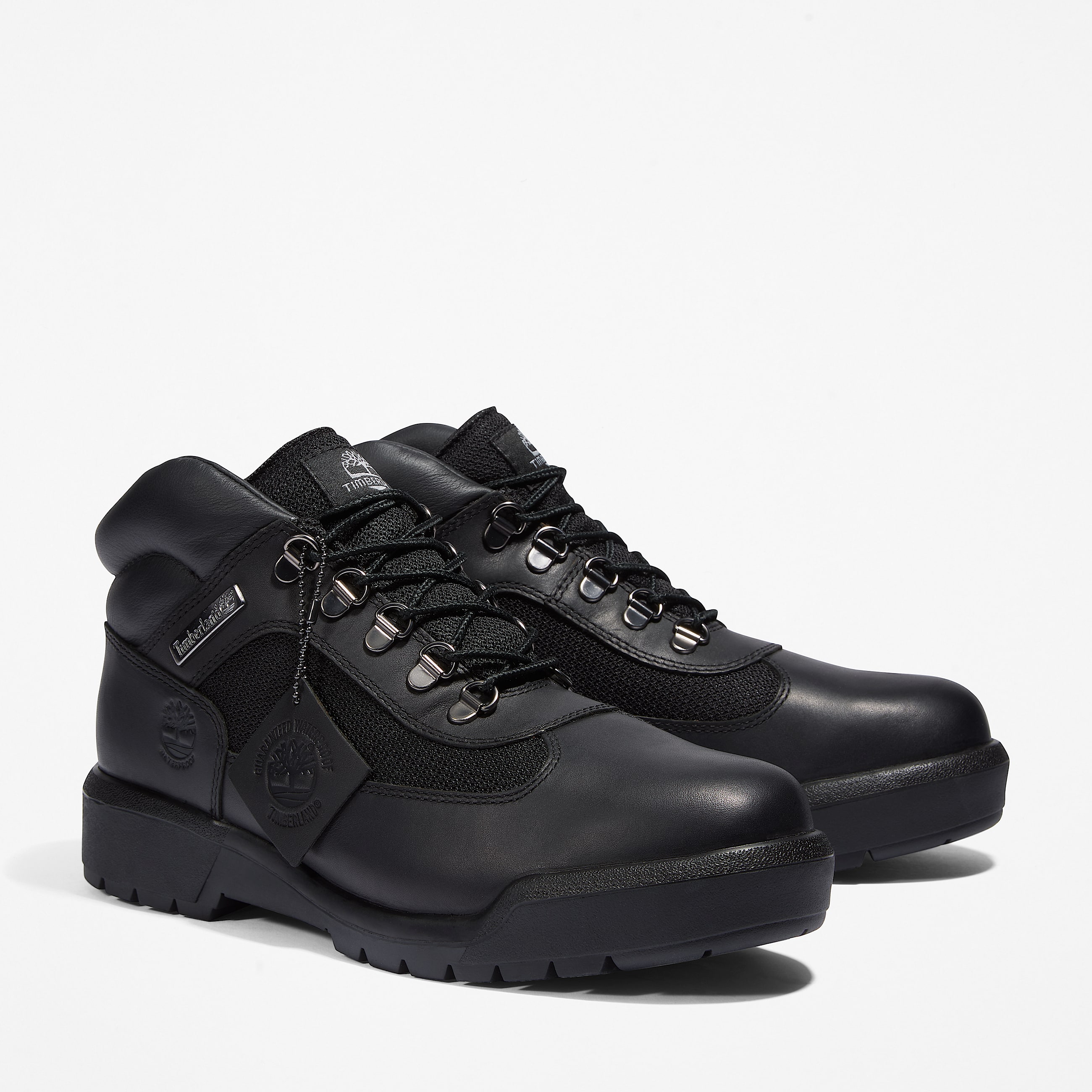 Mens Waterproof Field Boot TBL Black FullGrain ALT4