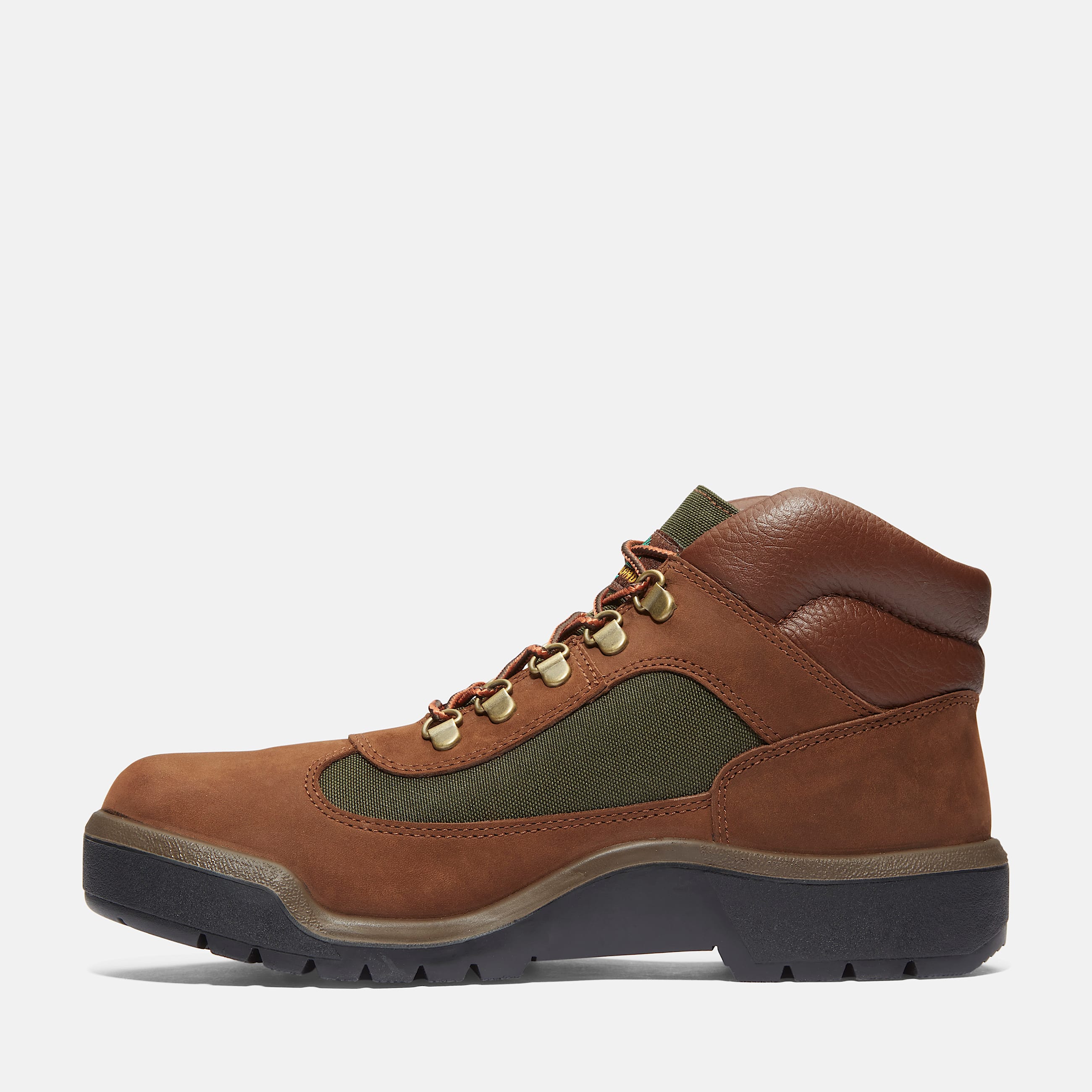 Mens Waterproof Field Boot TBL Dark Brown Nubuck ALT6