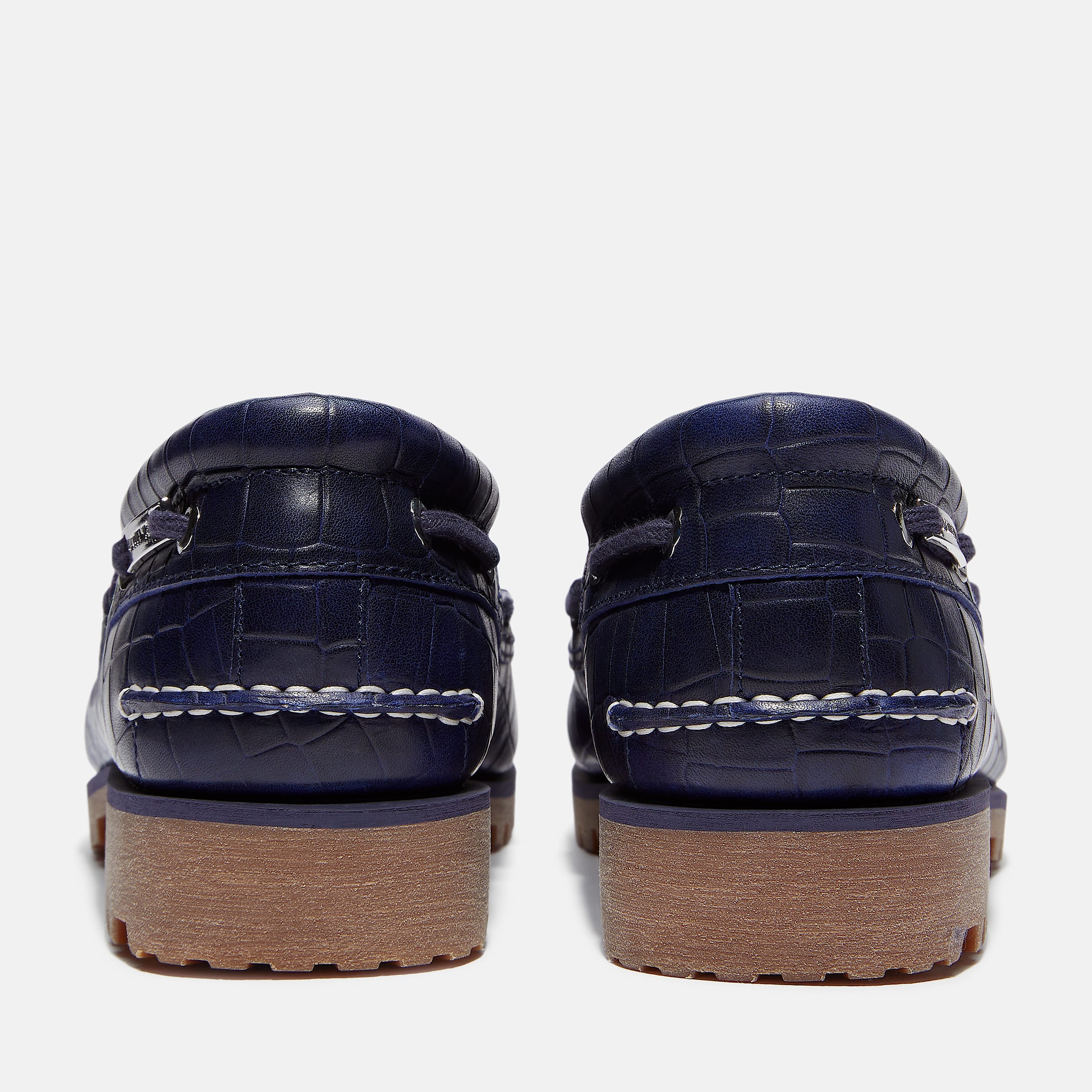 Timberland x Jacquemus Authentic Boat Shoe TBL Navy Croc Embossed ALT5