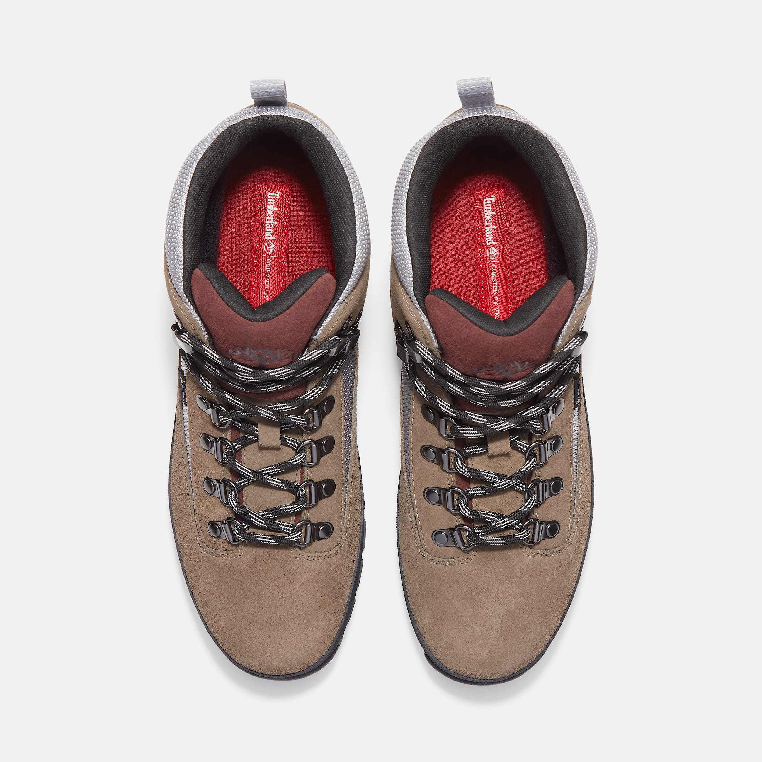 Mens Timberland x Victor Kan Euro Hiker with GORETEX TBL Olive SuedeGrey ALT2