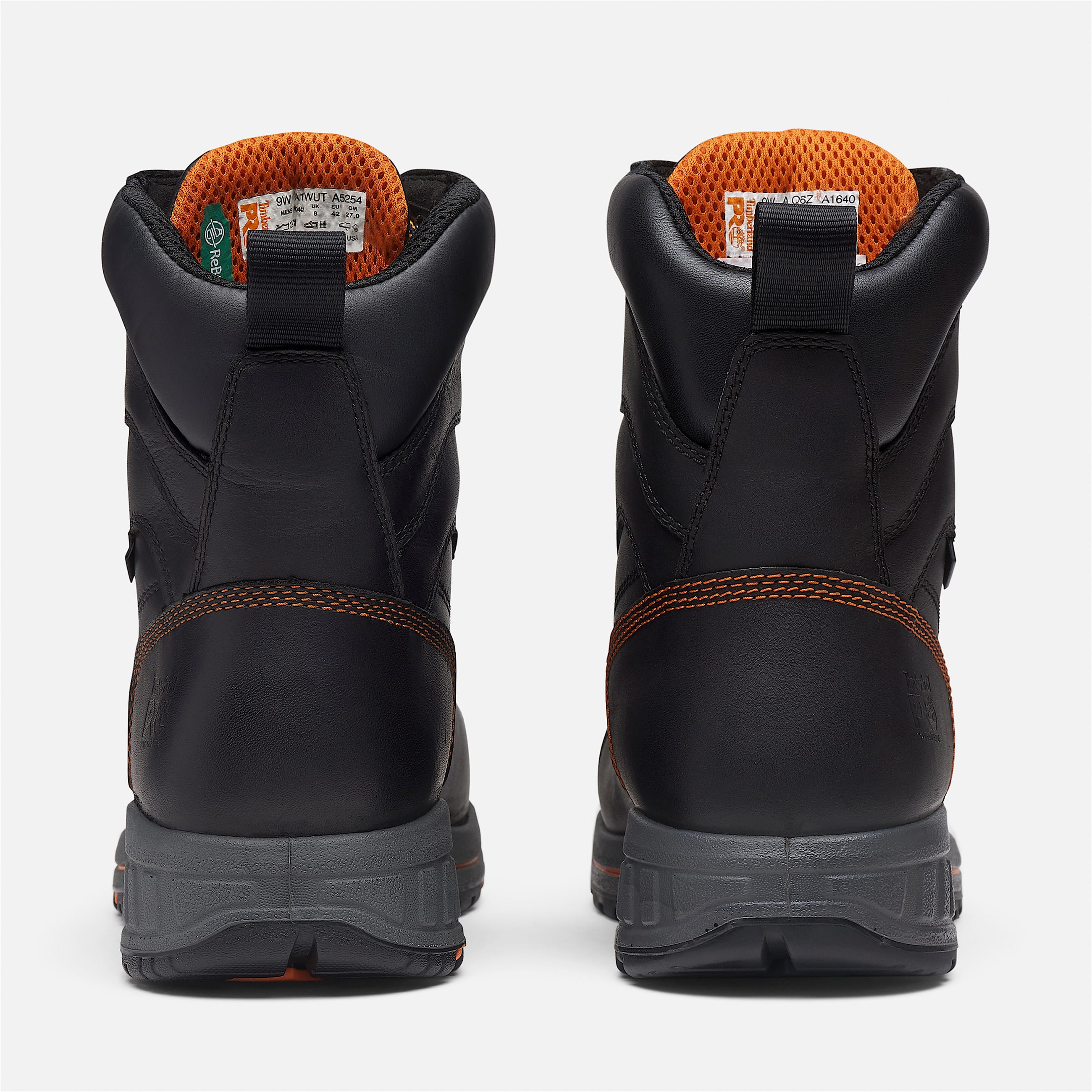 Mens Timberland PRO Endurance HD 8Inch Waterproof Insulated CompToe Boot TBL Black ALT5