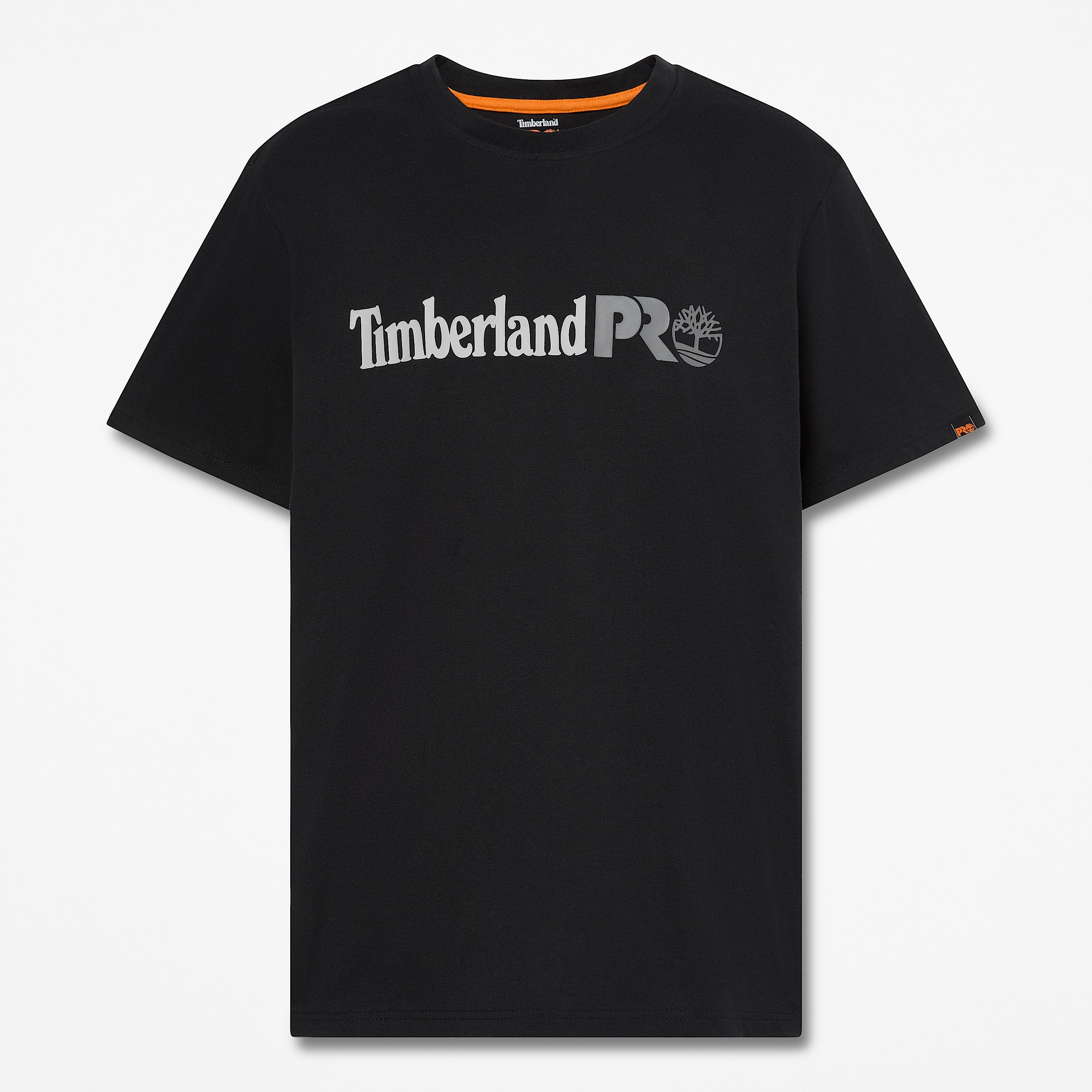 Mens Timberland PRO Logo ShortSleeve TShirt TBL Jet Black HERO
