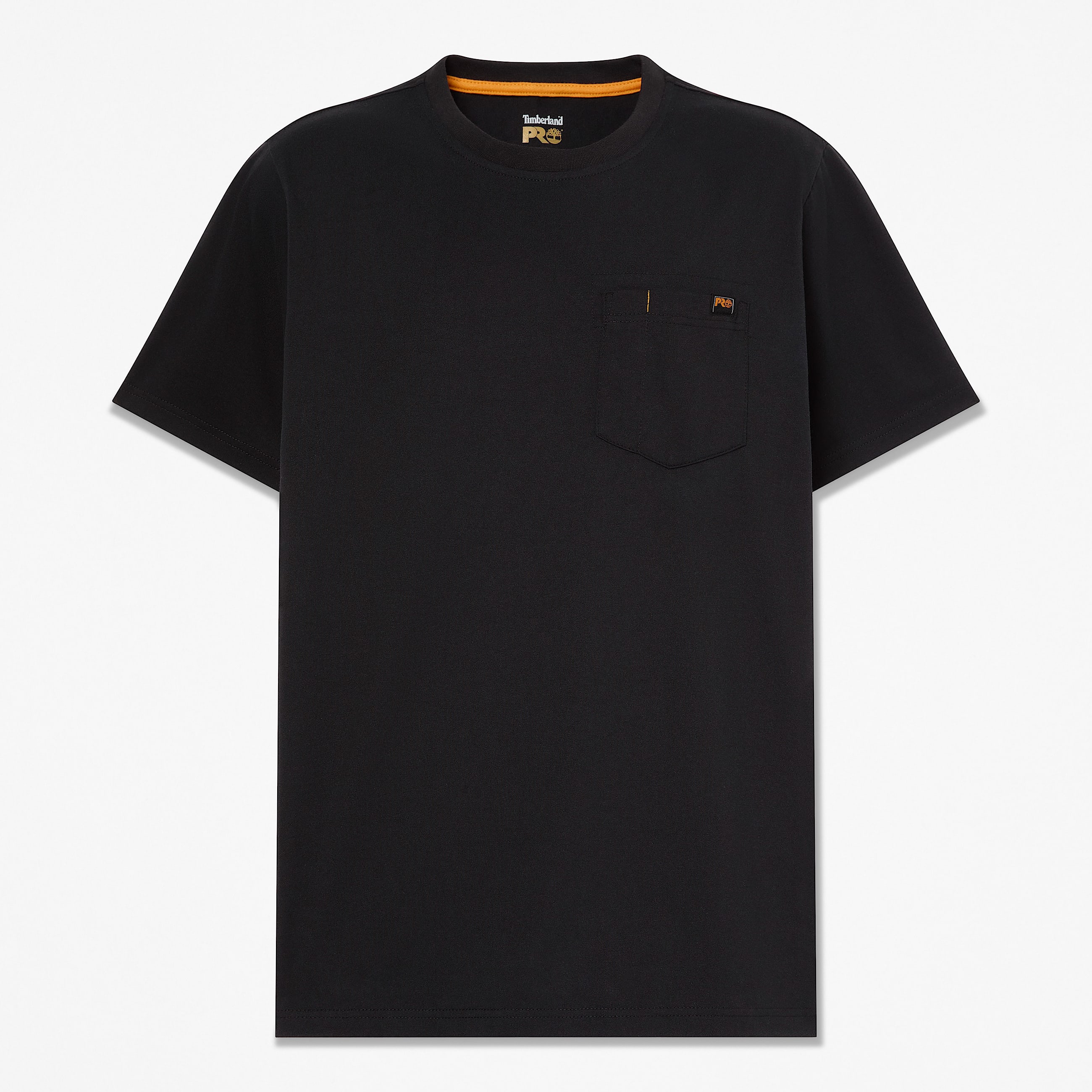 Mens Timberland PRO ShortSleeve Pocket TShirt TBL Jet Black HERO