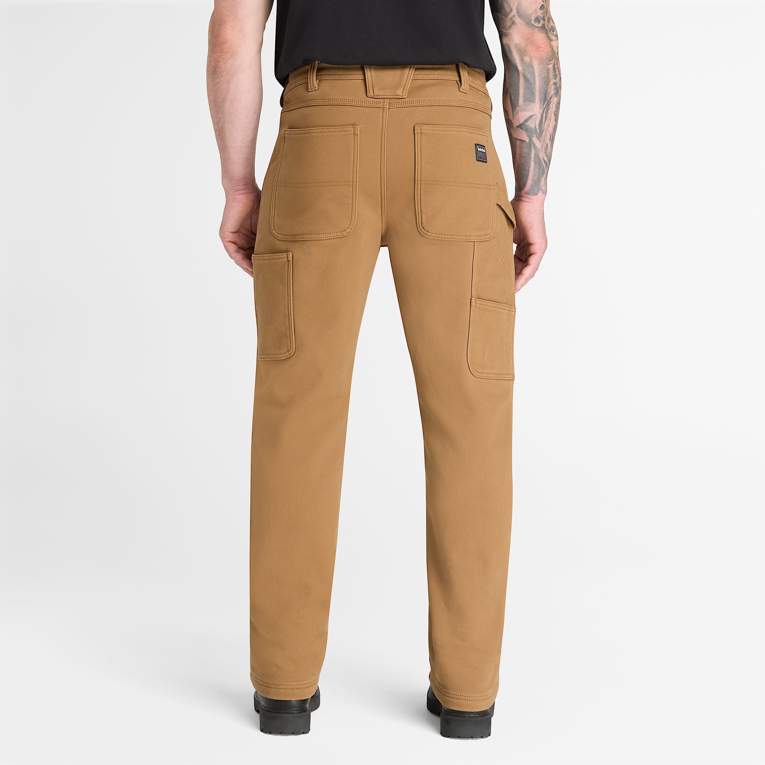 Mens Timberland PRO Bonded Stretch Canvas Work Pant TBL Dark Wheat ALT8