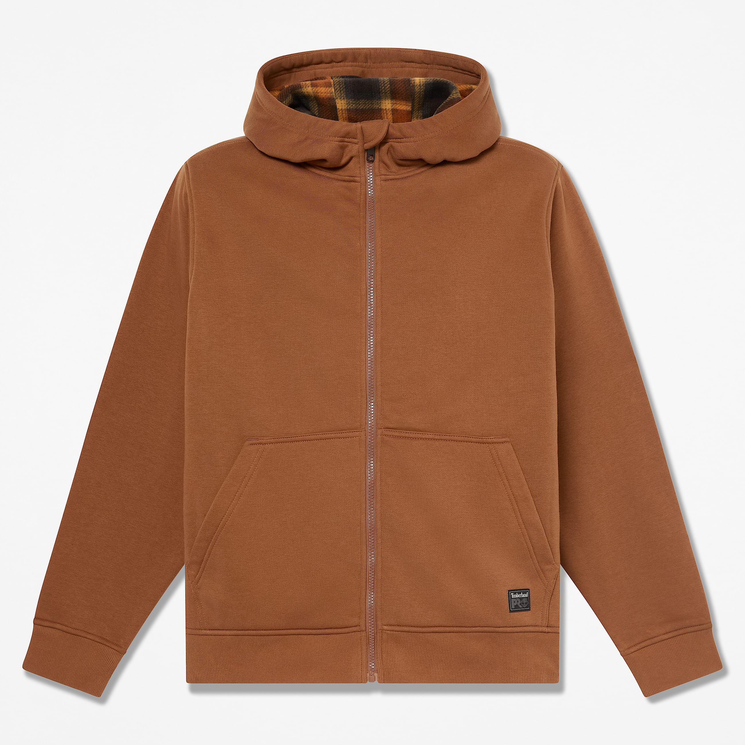 Mens Timberland PRO FleeceLined Hoodie TBL Dark Wheat HERO