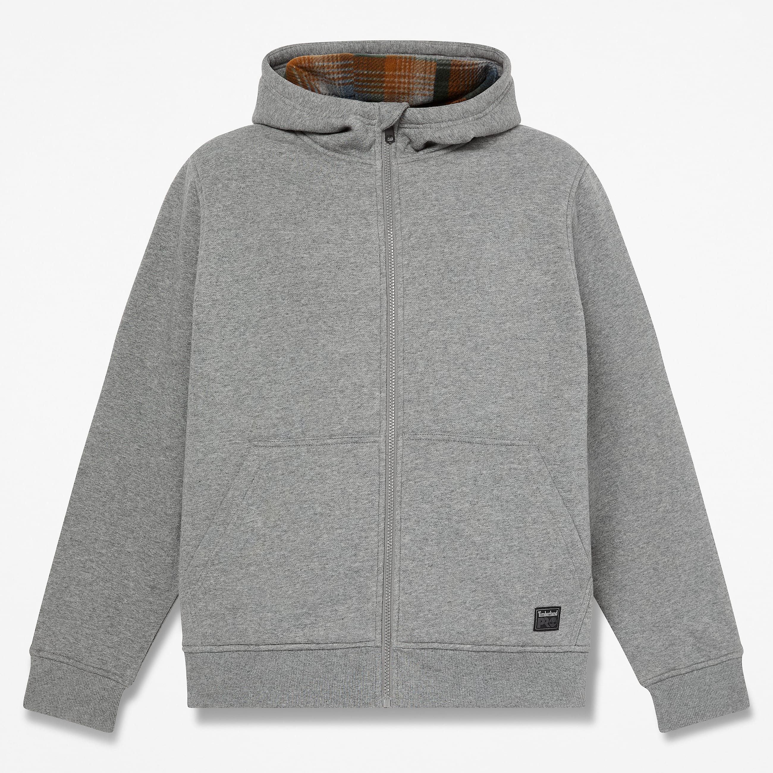 Mens Timberland PRO FleeceLined Hoodie TBL Dark Charcoal Heather HERO