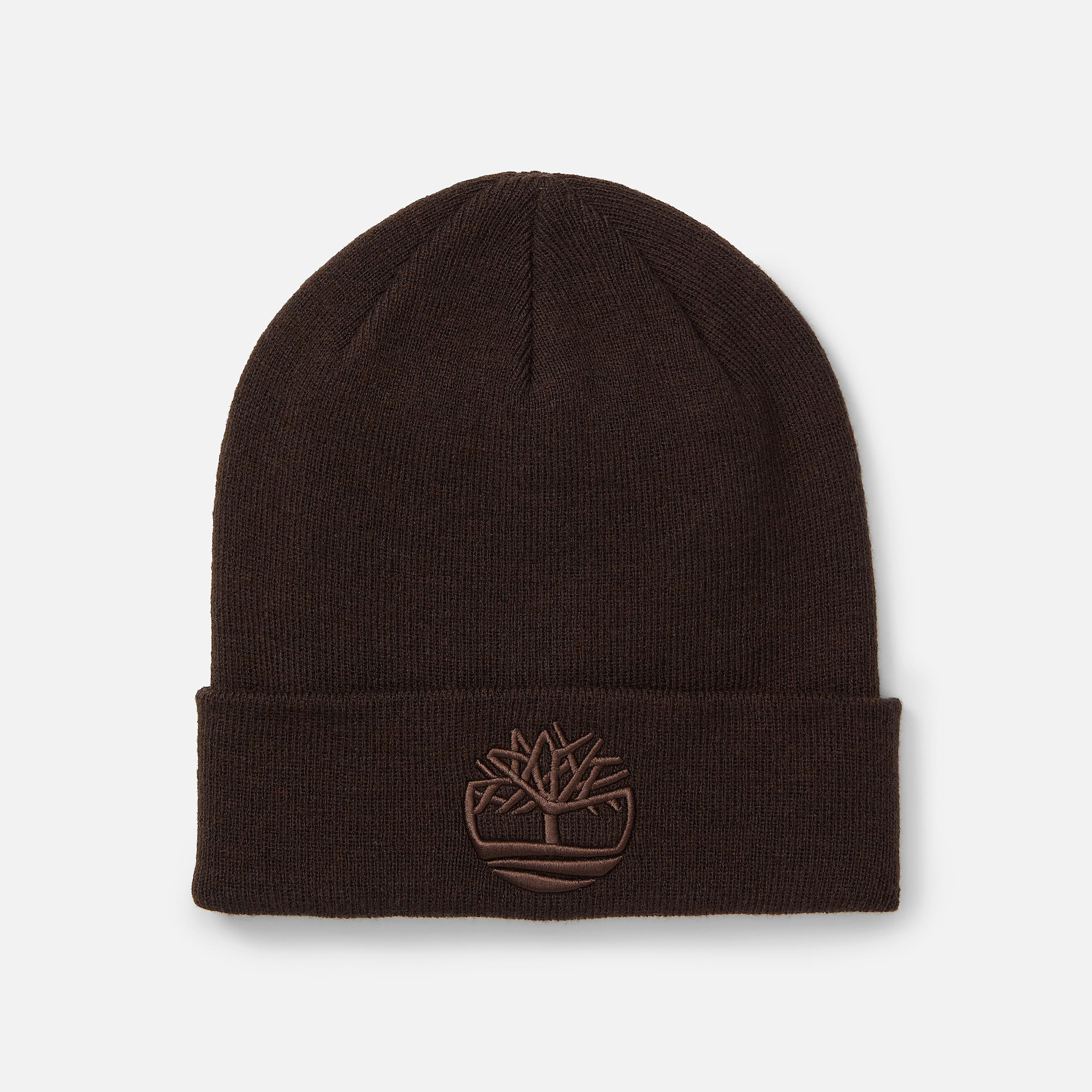 3D Embroidered Beanie TBL Darkest Brown HERO