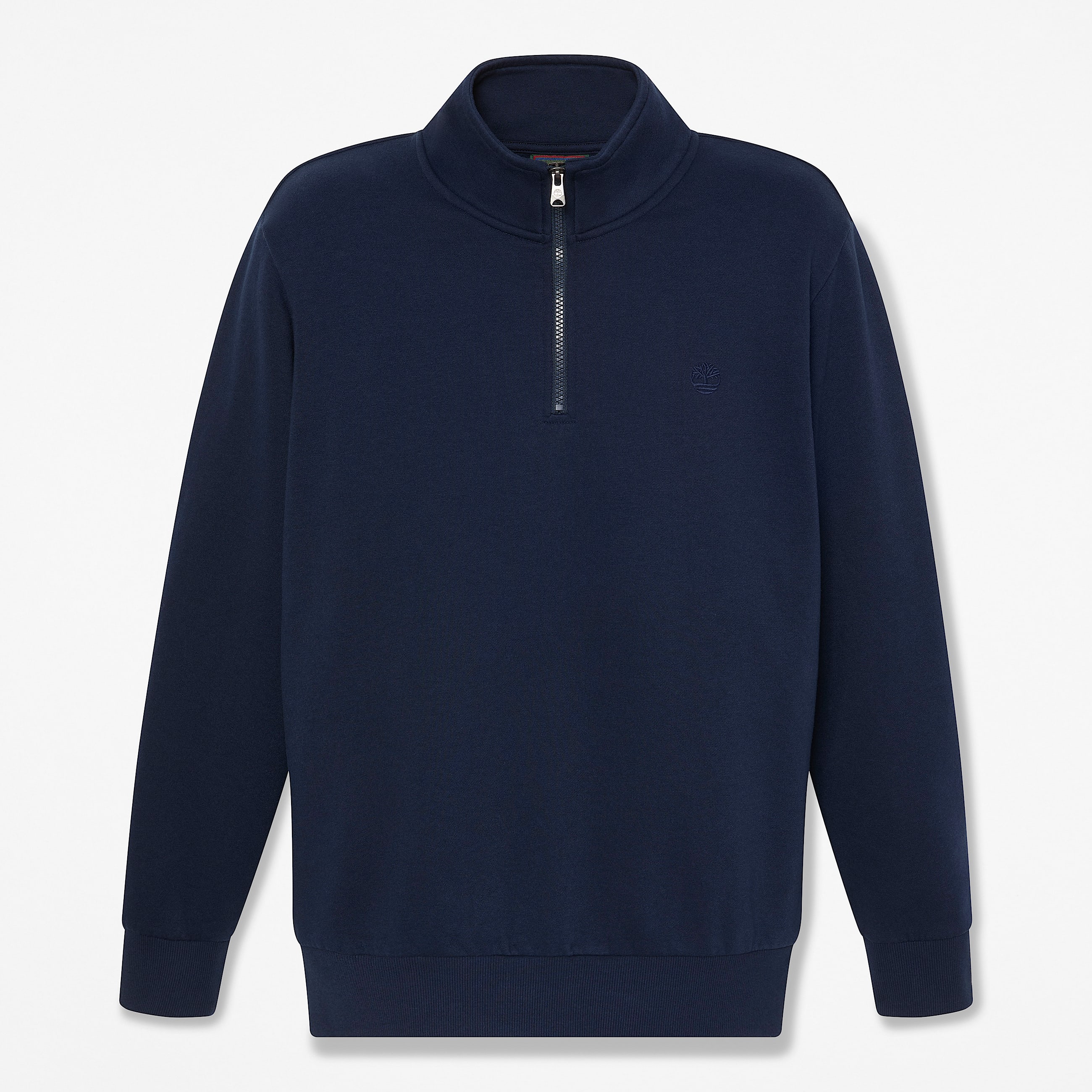 Mens Oyster River QuarterZip Sweatshirt TBL Dark Sapphire HERO