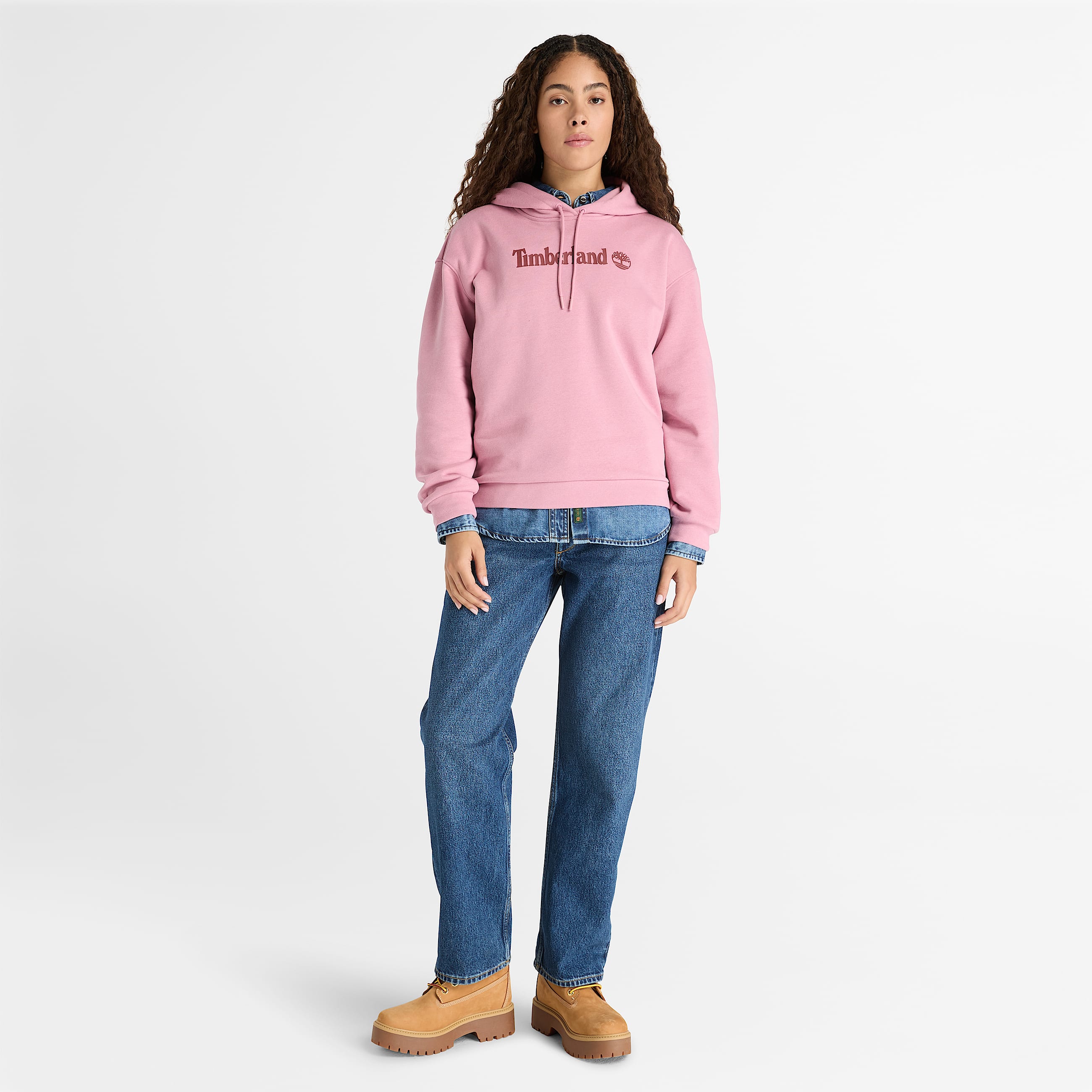 Sudadera con gorro Northwood para Mujer TBL Rosa medio ALT2