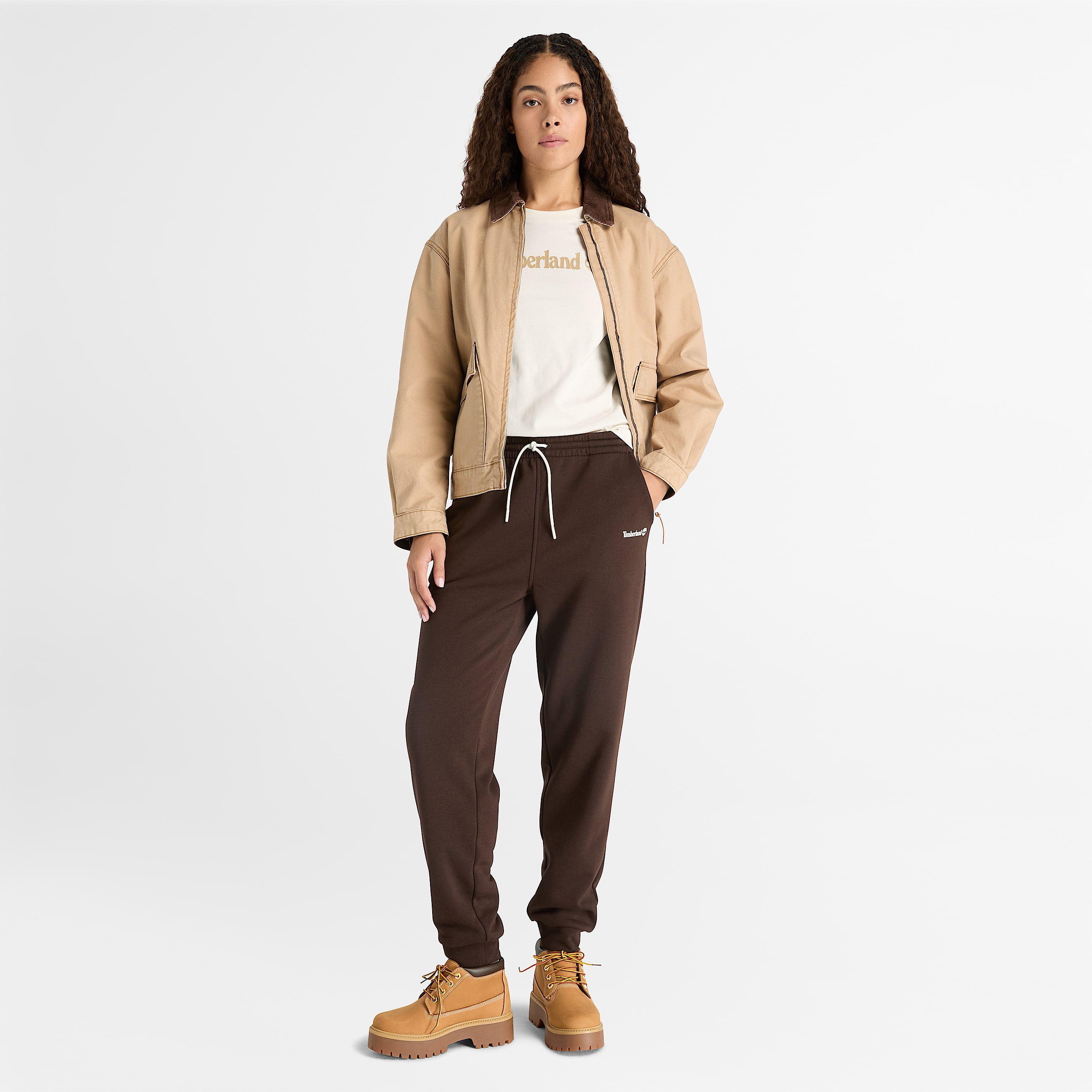 Pantalones jogger Northwood para Mujer TBL Marrn oscuro ALT2