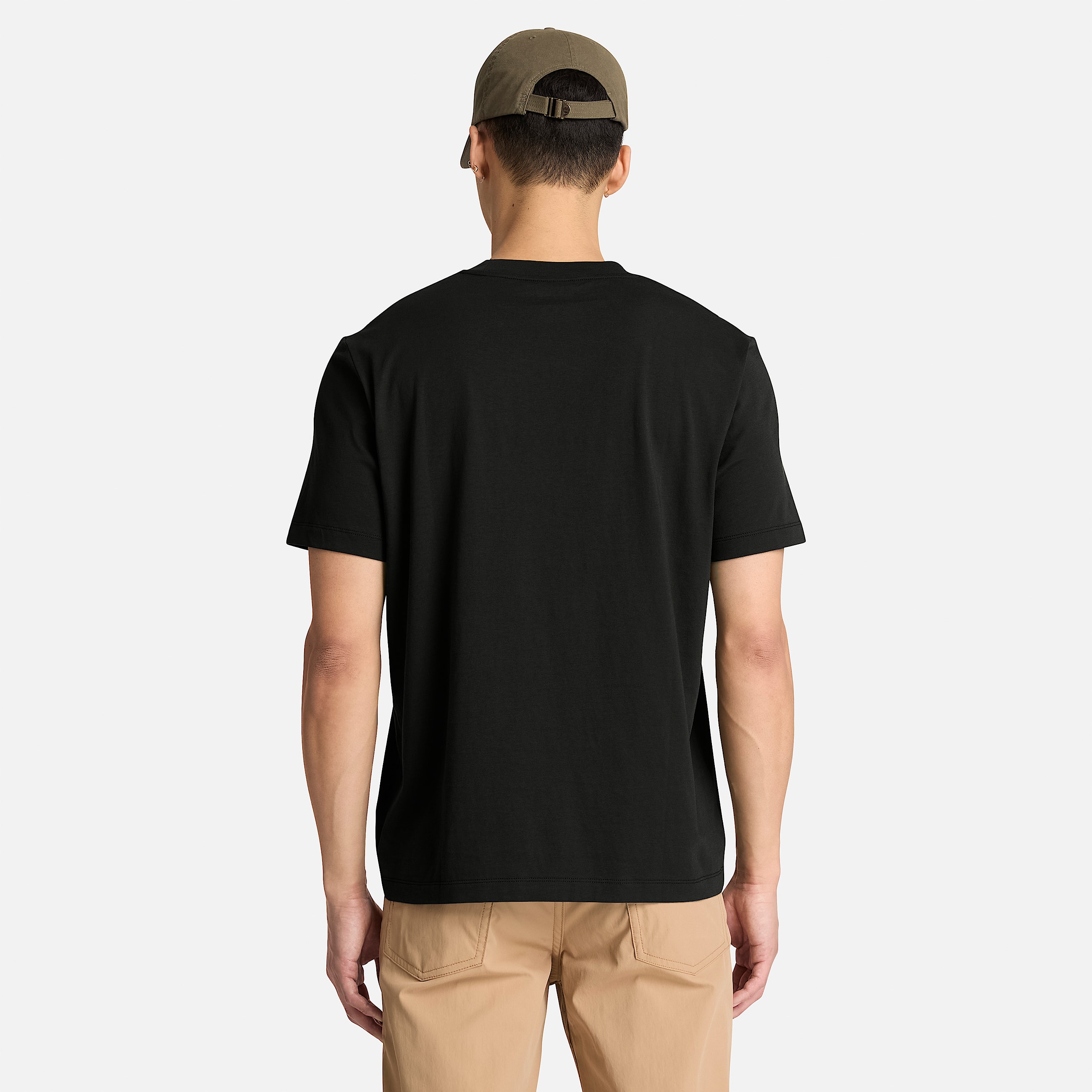 Tshirt Northwood avec logo linaire pour hommes TBL Noir ALT8