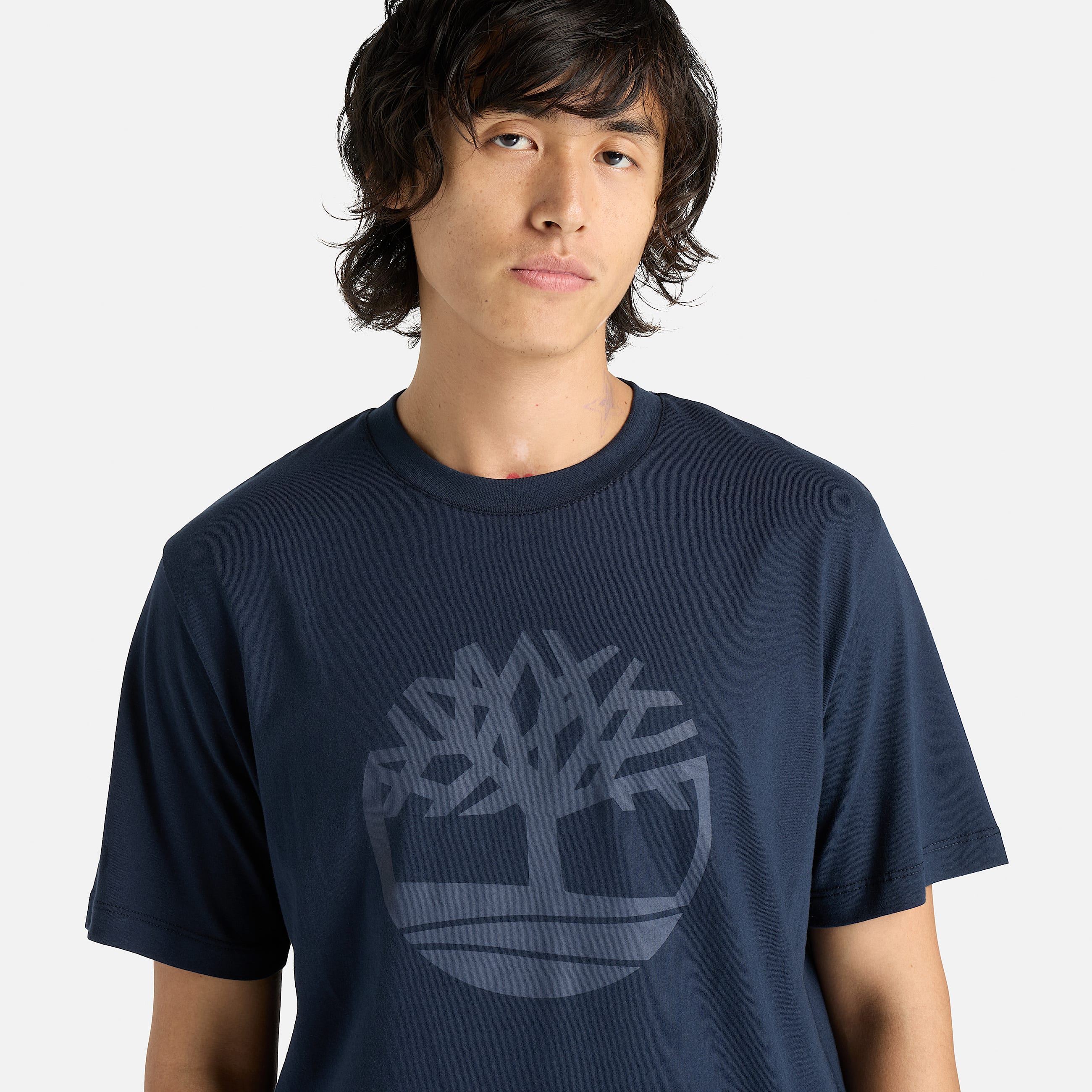 Mens Oyster River Regular ShortSleeve TShirt TBL Dark Sapphire ALT3