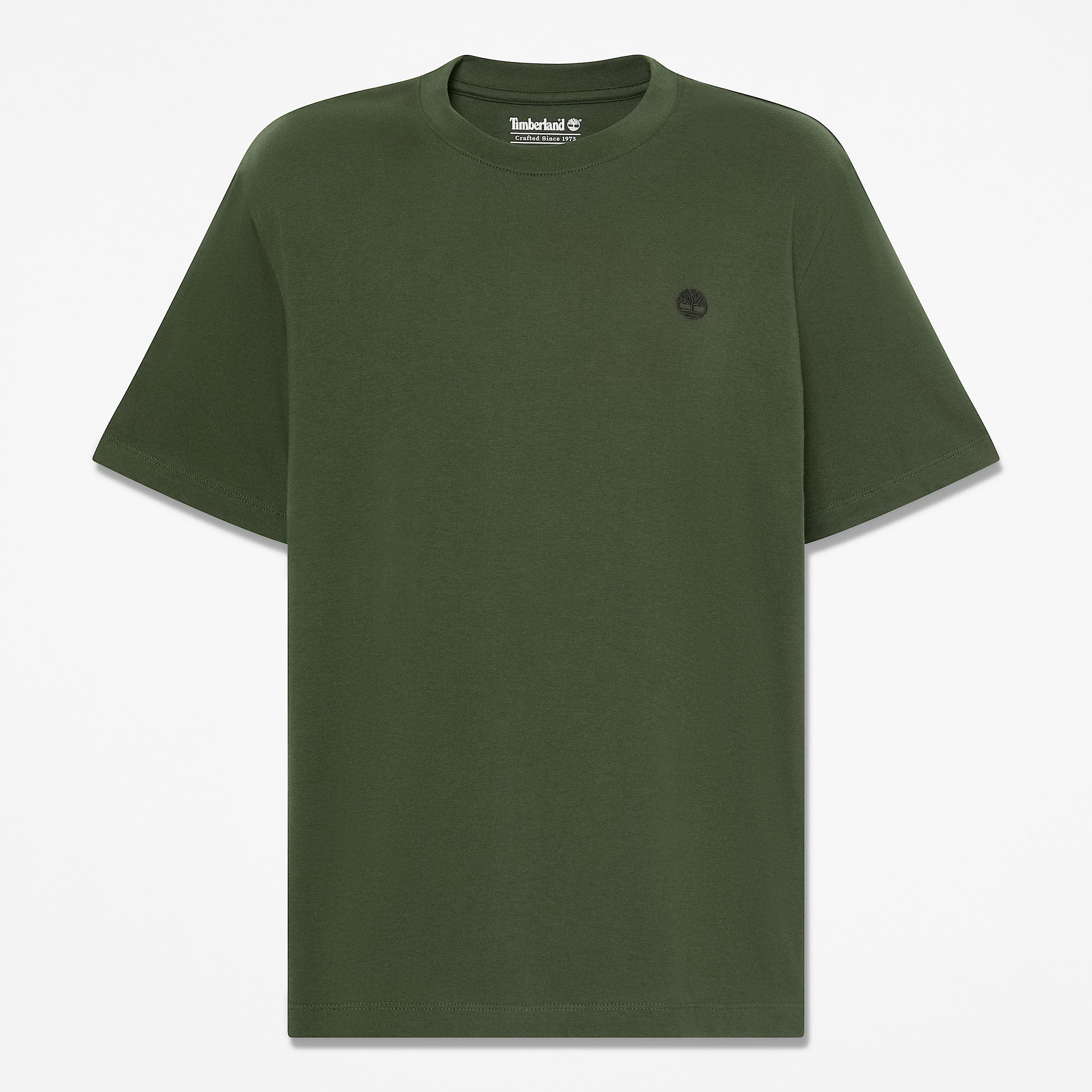 Mens Oyster River Regular ShortSleeve TShirt TBL Dark Green HERO