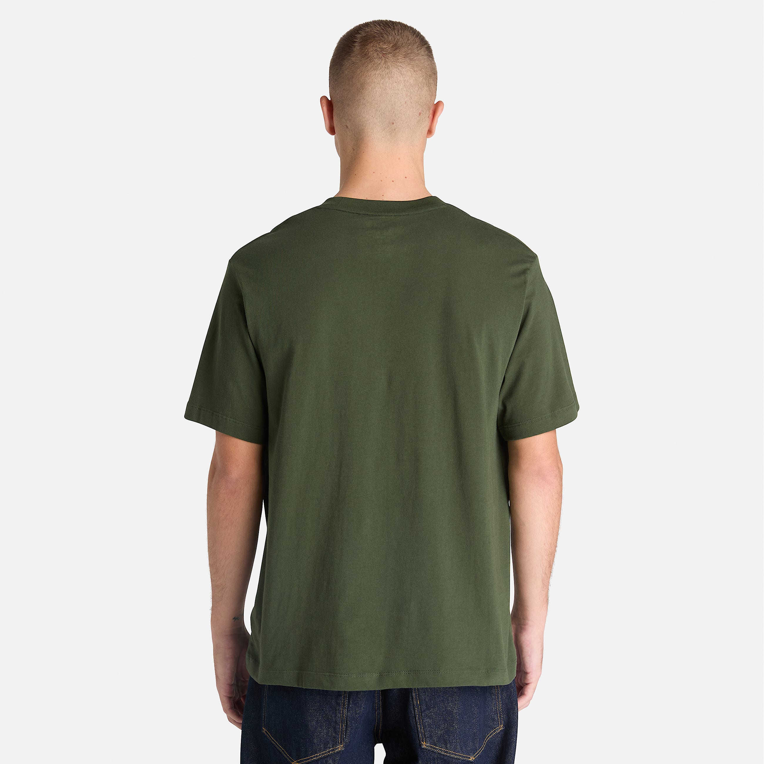 Mens Northwood Tree Logo ShortSleeve TShirt TBL Dark Green ALT8