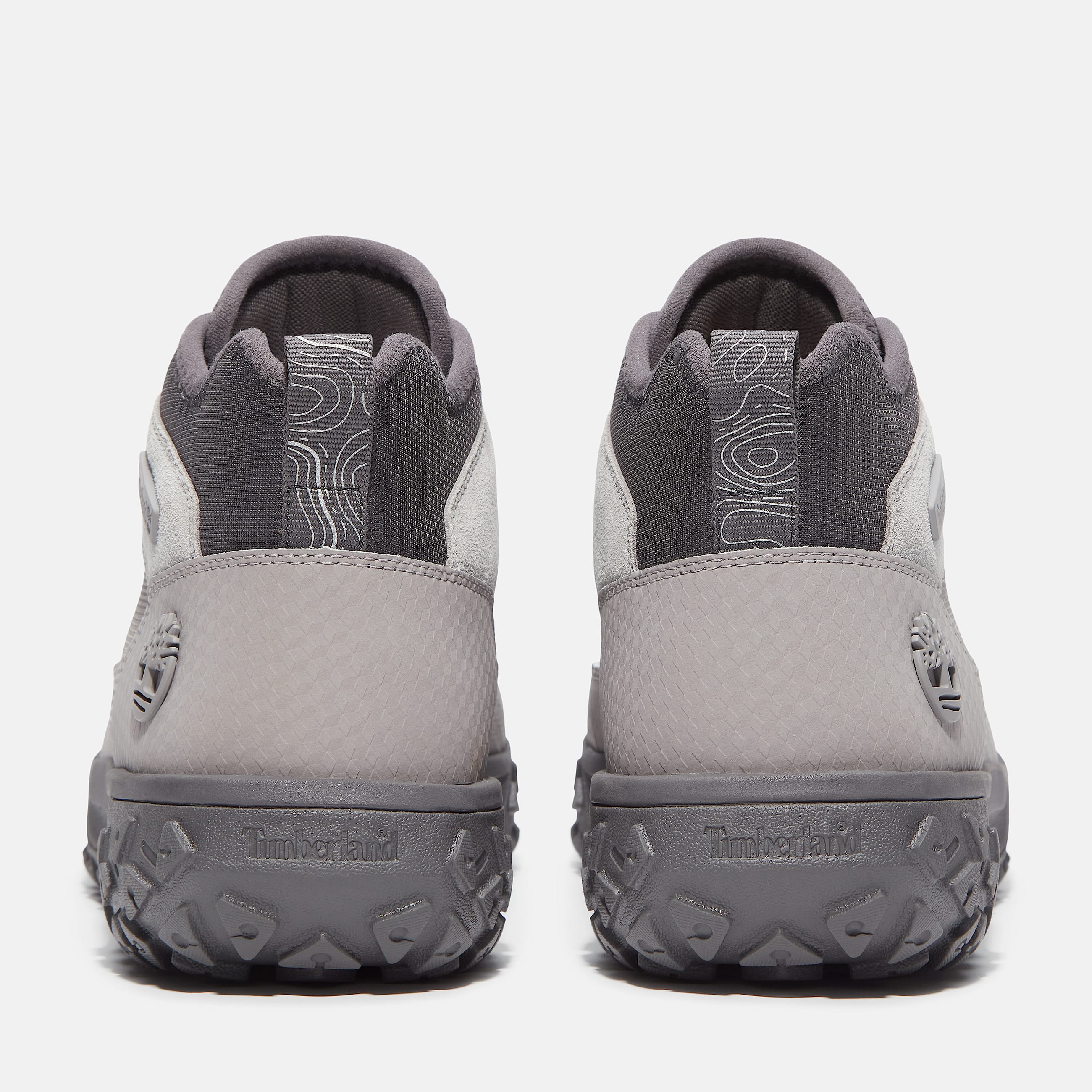 Mens GreenStride Motion 6 Mid Sneaker TBL Grey Helcor Leather ALT5