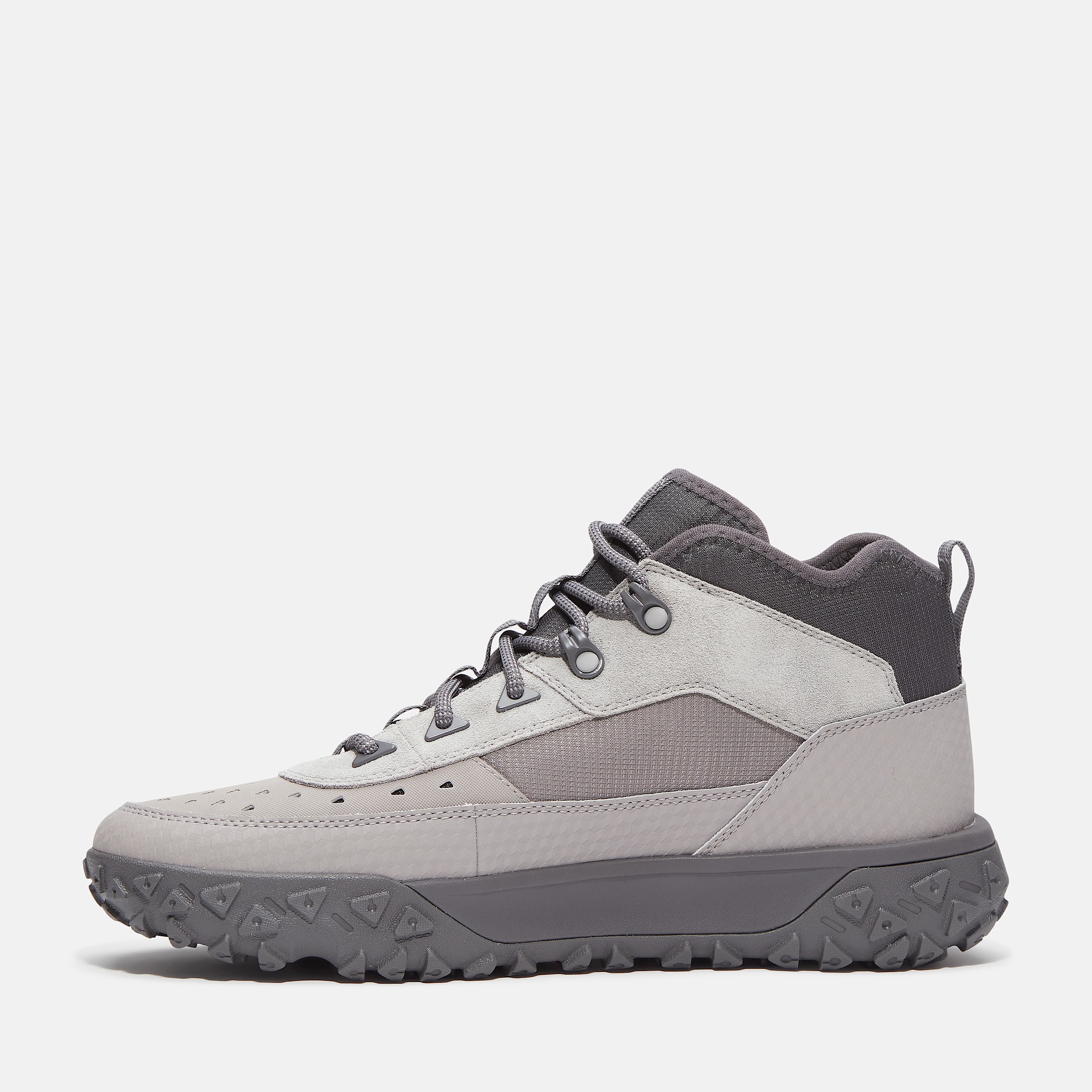 Mens GreenStride Motion 6 Mid Sneaker TBL Grey Helcor Leather ALT6
