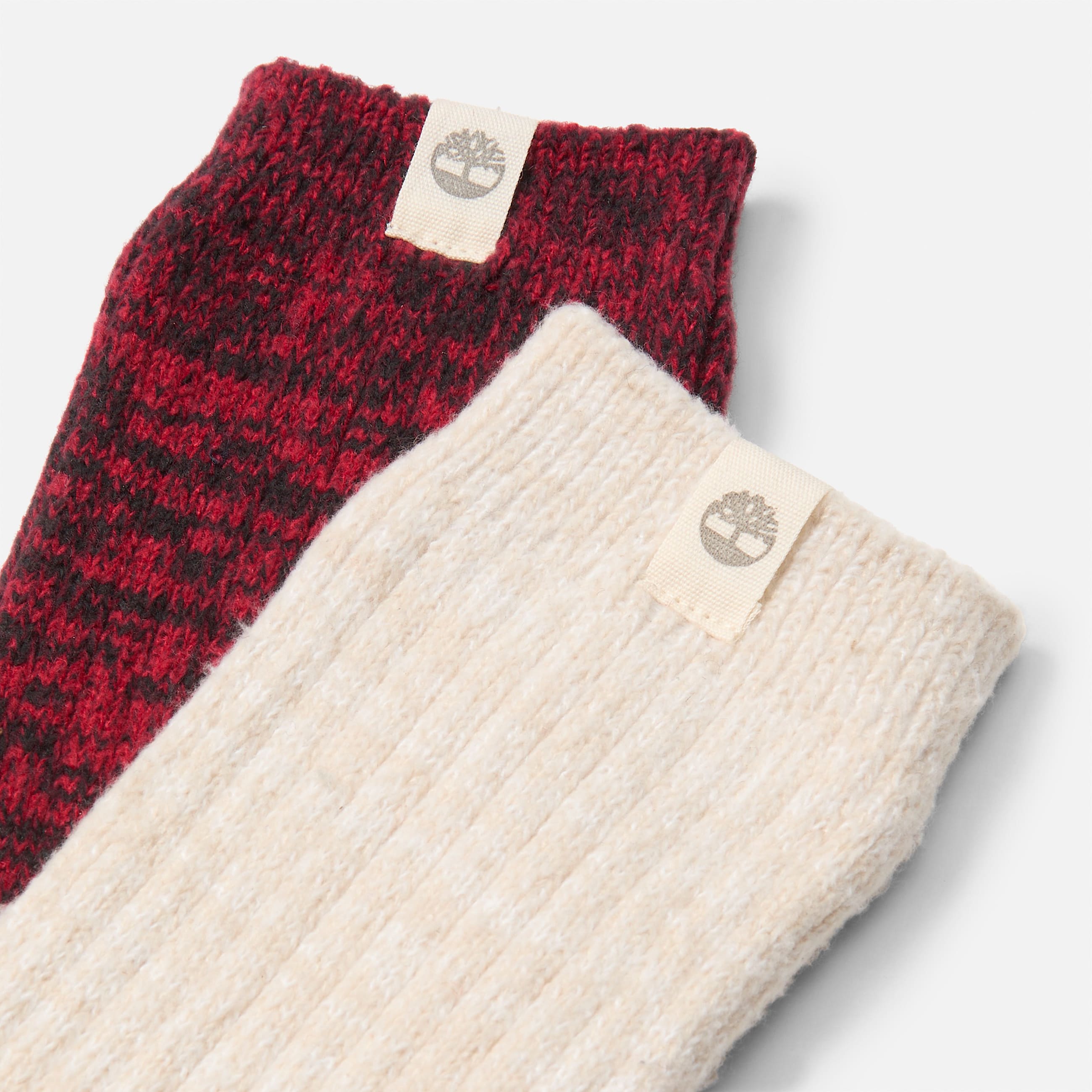 Cozy 2Pack Crew Sock TBL Oatmeal Heather ALT1