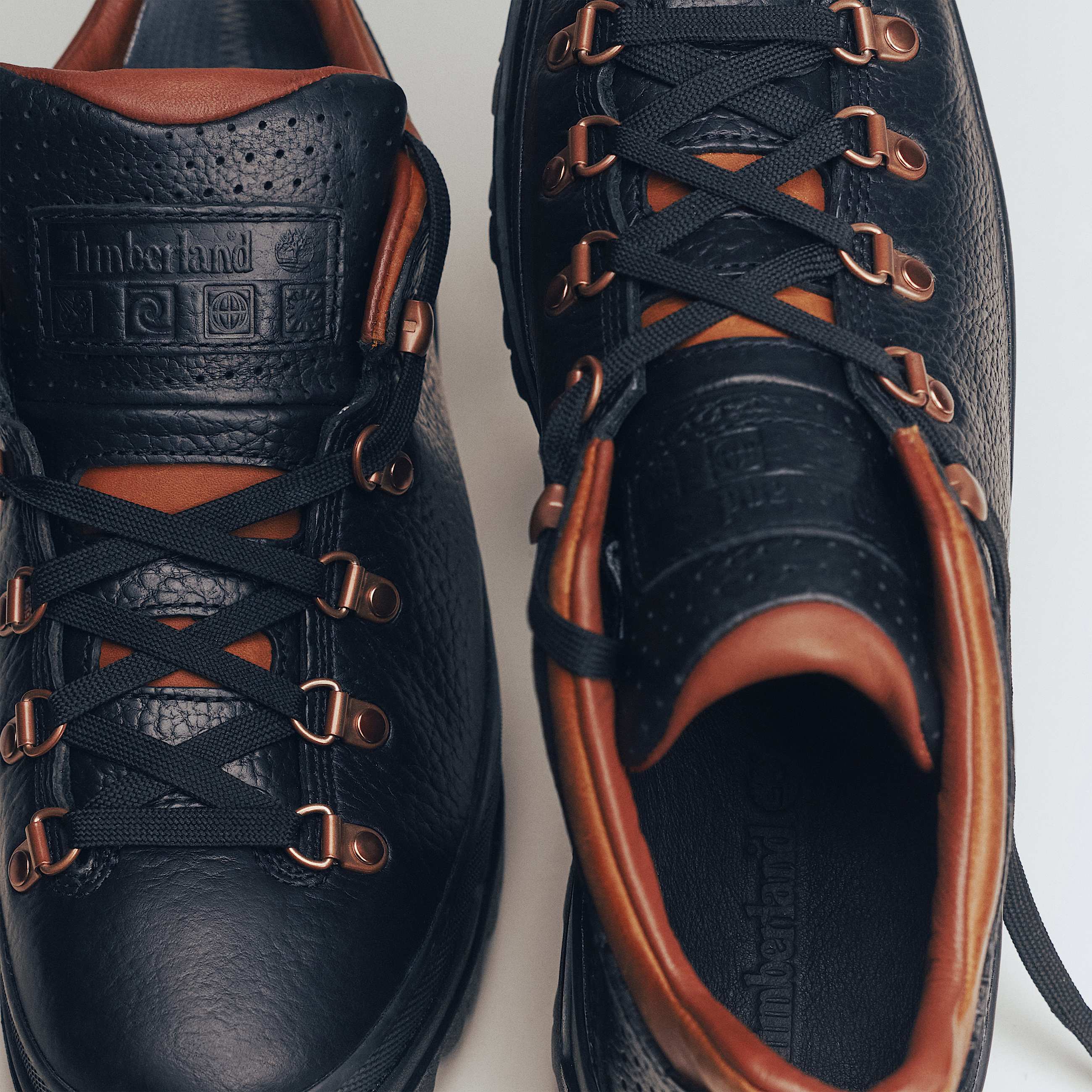 Mens World Hiker Low with GORETEX Membrane TBL Black FullGrainRust ALTA