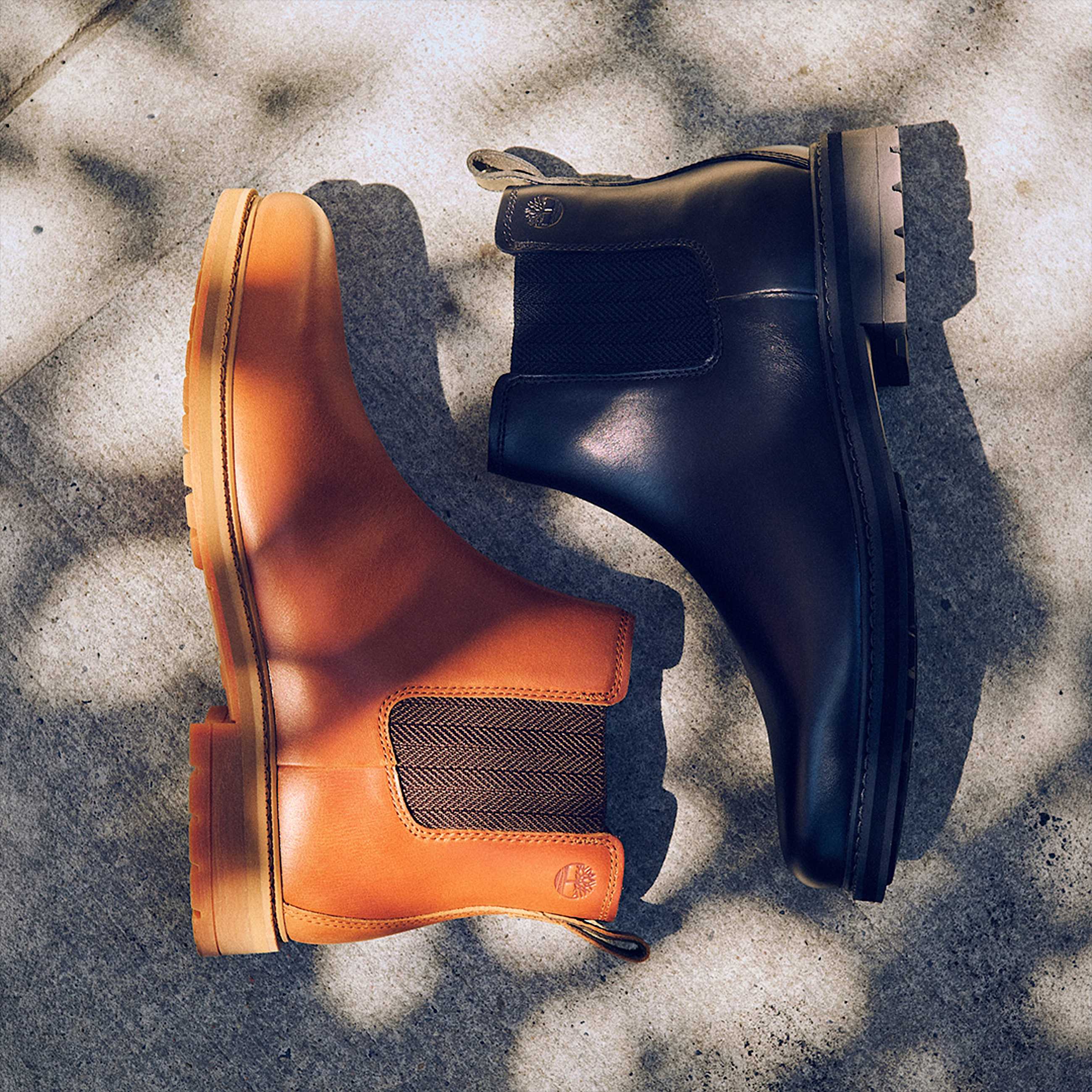 Mens Stormbucks Chelsea Boot TBL Black FullGrain ALTA