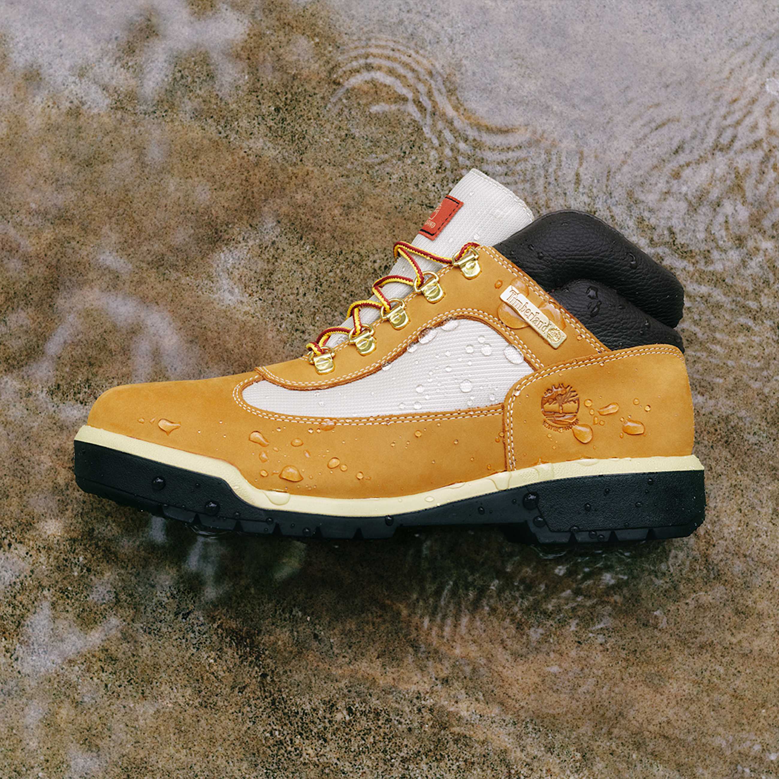 Botas de campo impermeable ReEngineered para Hombre TBL Nobuck color trigo ALTA