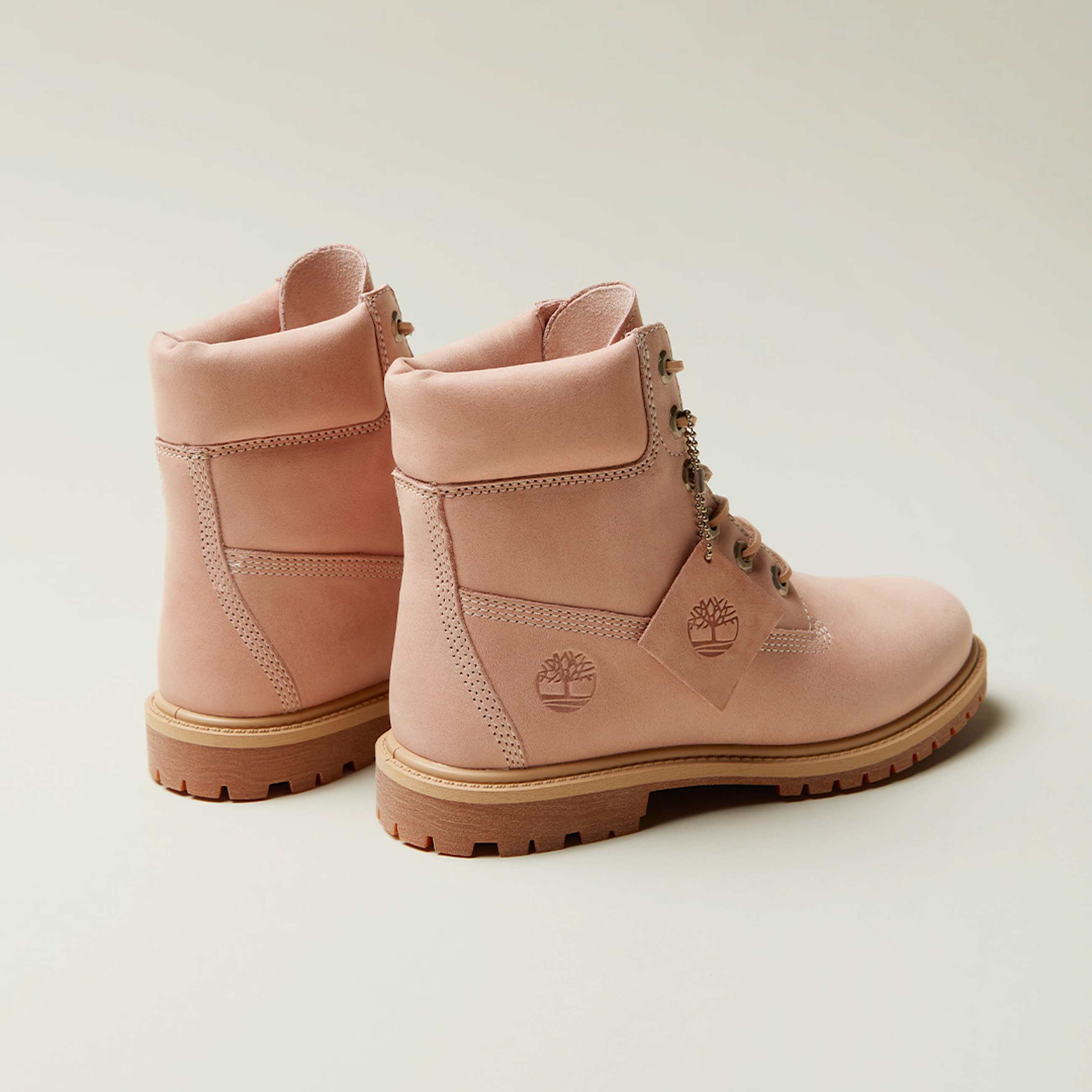 Womens Timberland Premium 6Inch Boot TBL Light Pink FullGrain ALTA