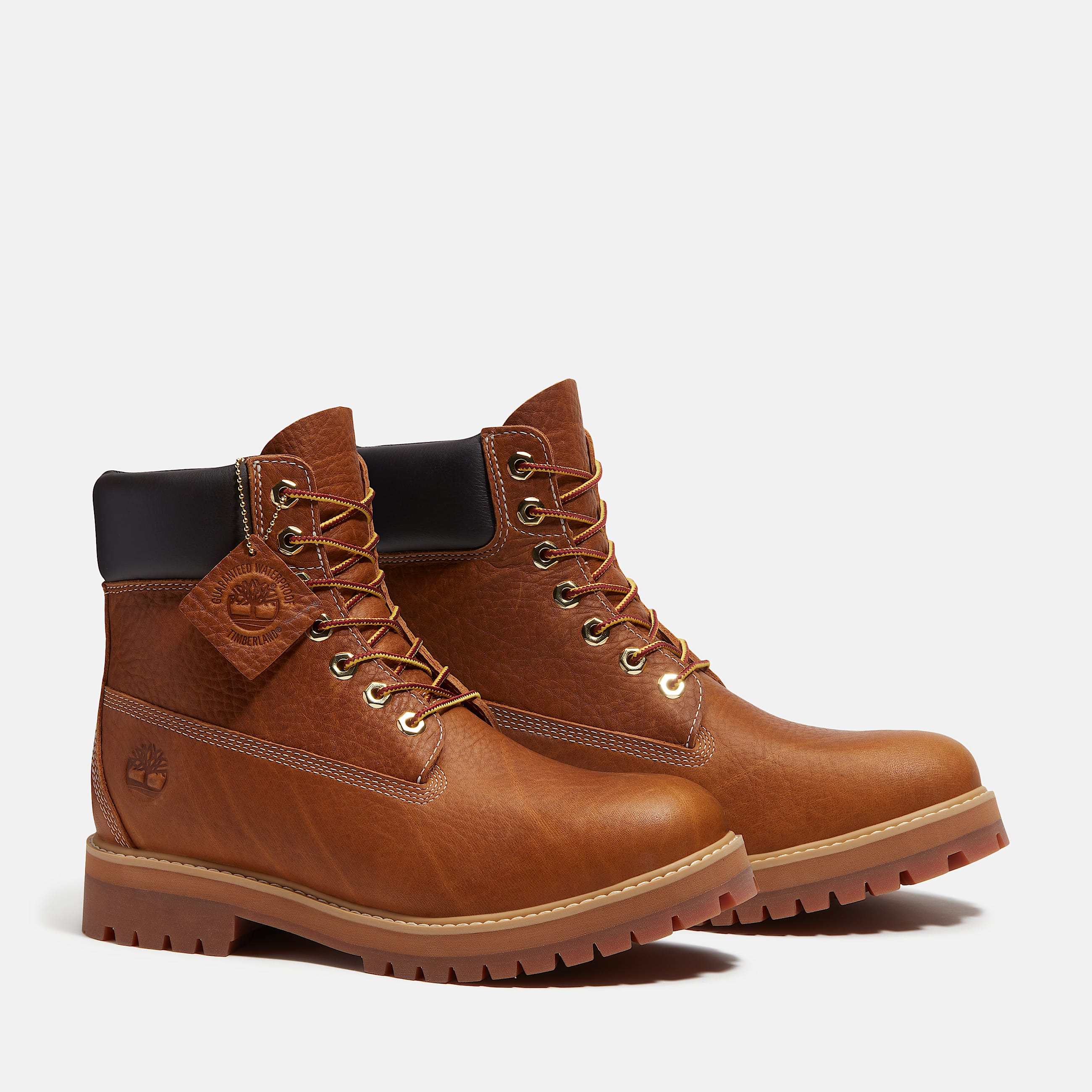 Mens Timberland Heritage 6Inch Waterproof Boot TBL Wheat FullGrain ALT4