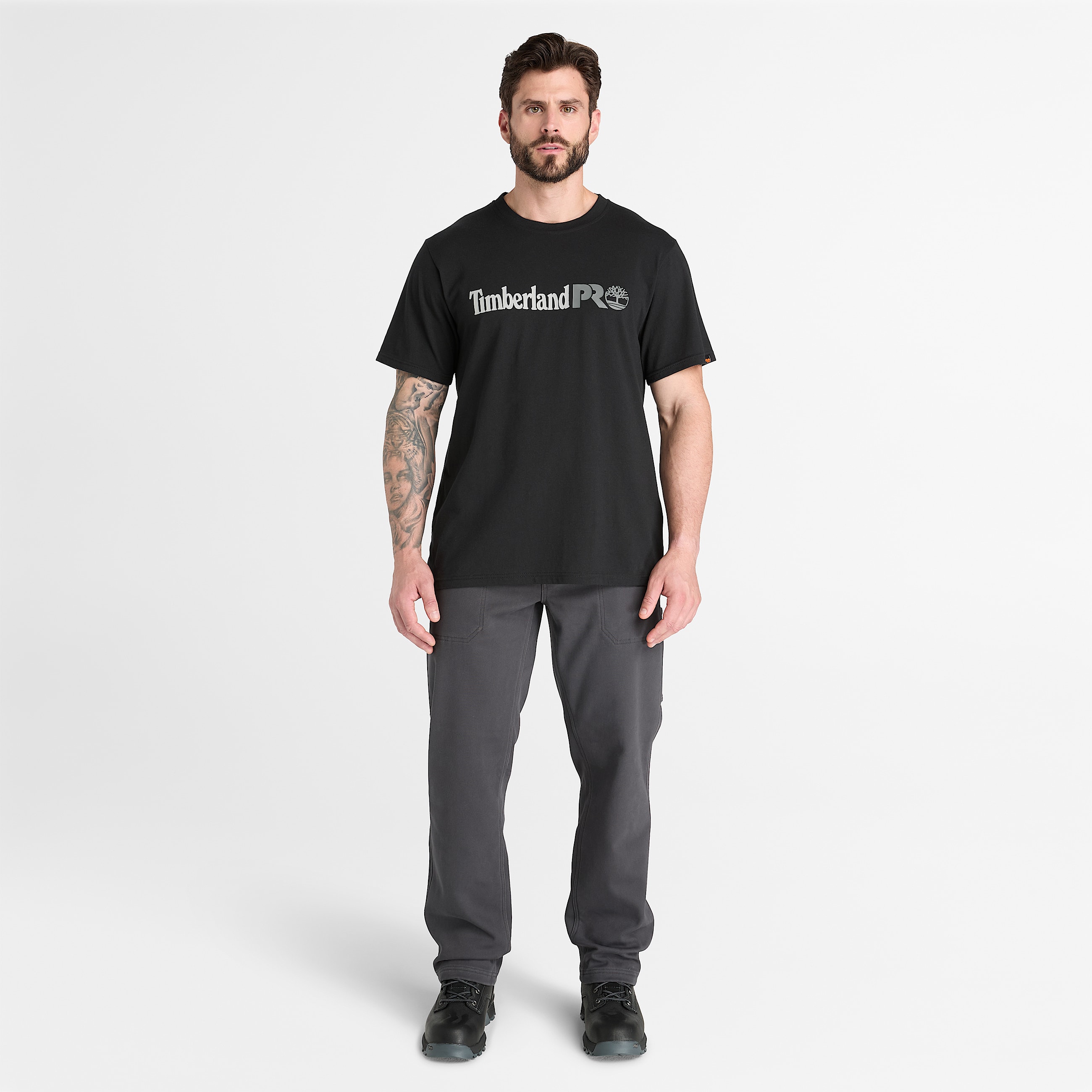 Pantaln de trabajo Timberland PRO de lona con elasticidad y tratamiento Bonded para Hombre TBL Asfalto ALT2