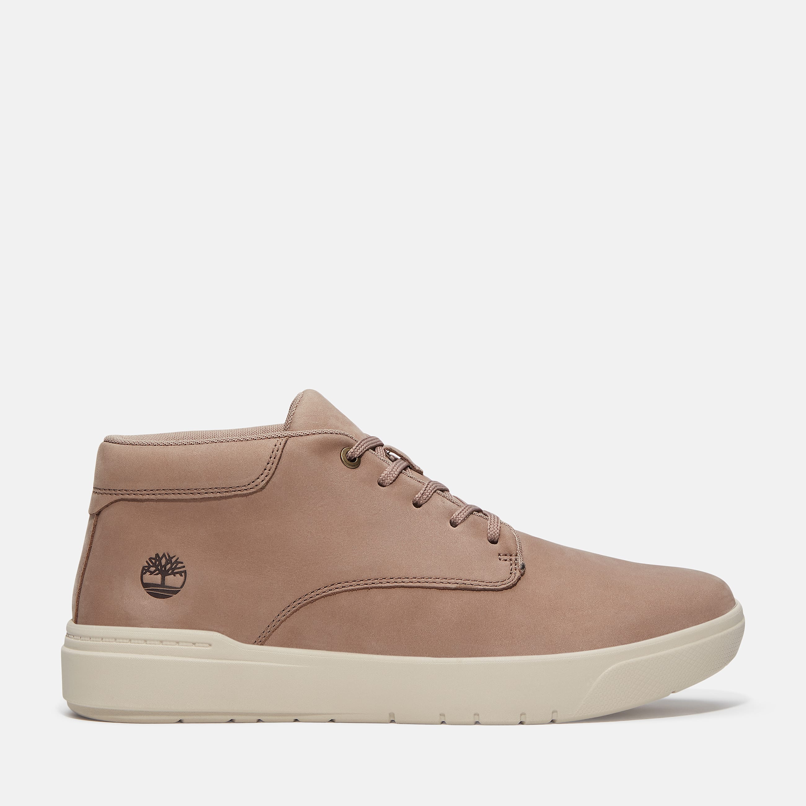 Mens Seneca Bay Mid Sneaker TBL Taupe Nubuck HERO
