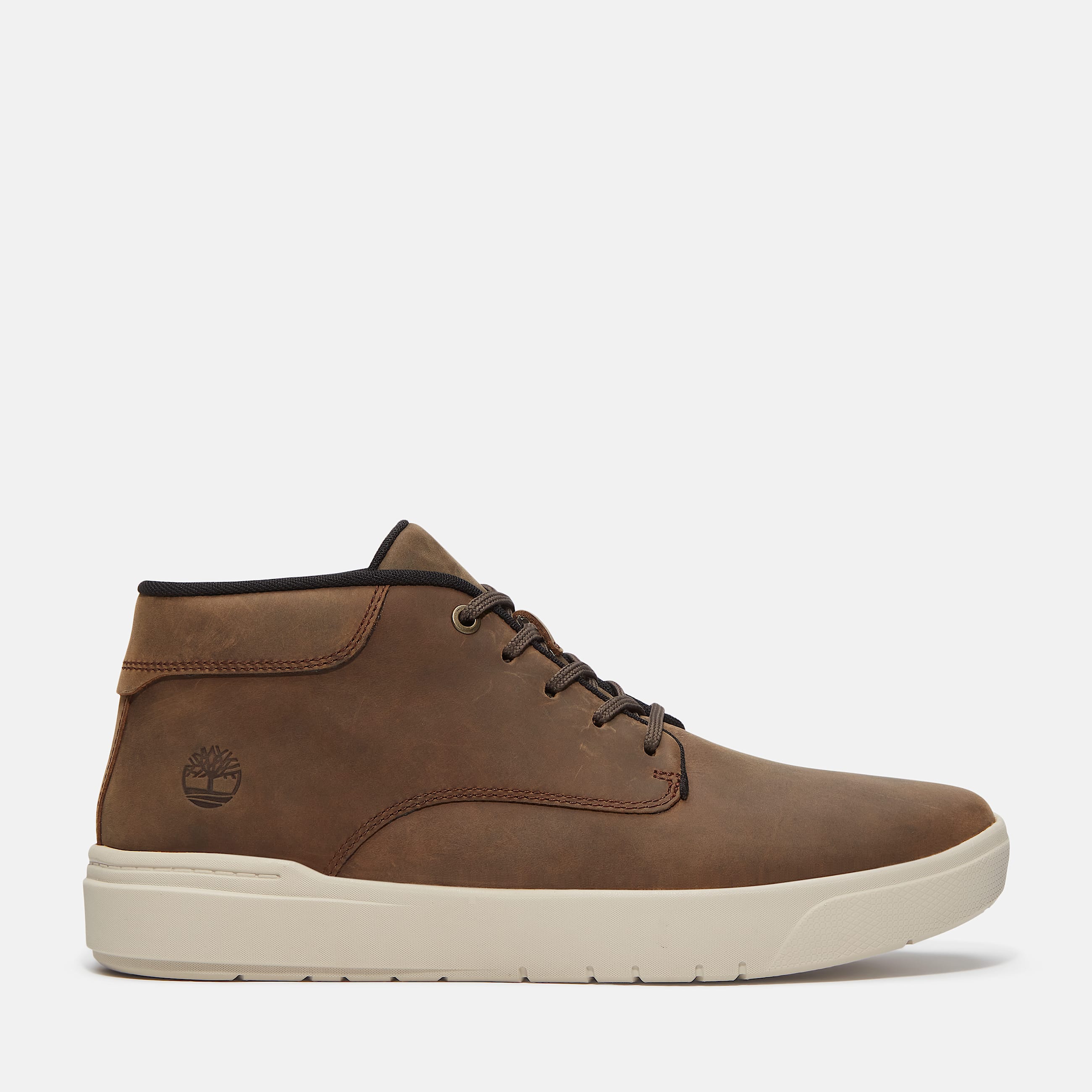 Mens Seneca Bay Mid Sneaker TBL Dark Brown FullGrain HERO