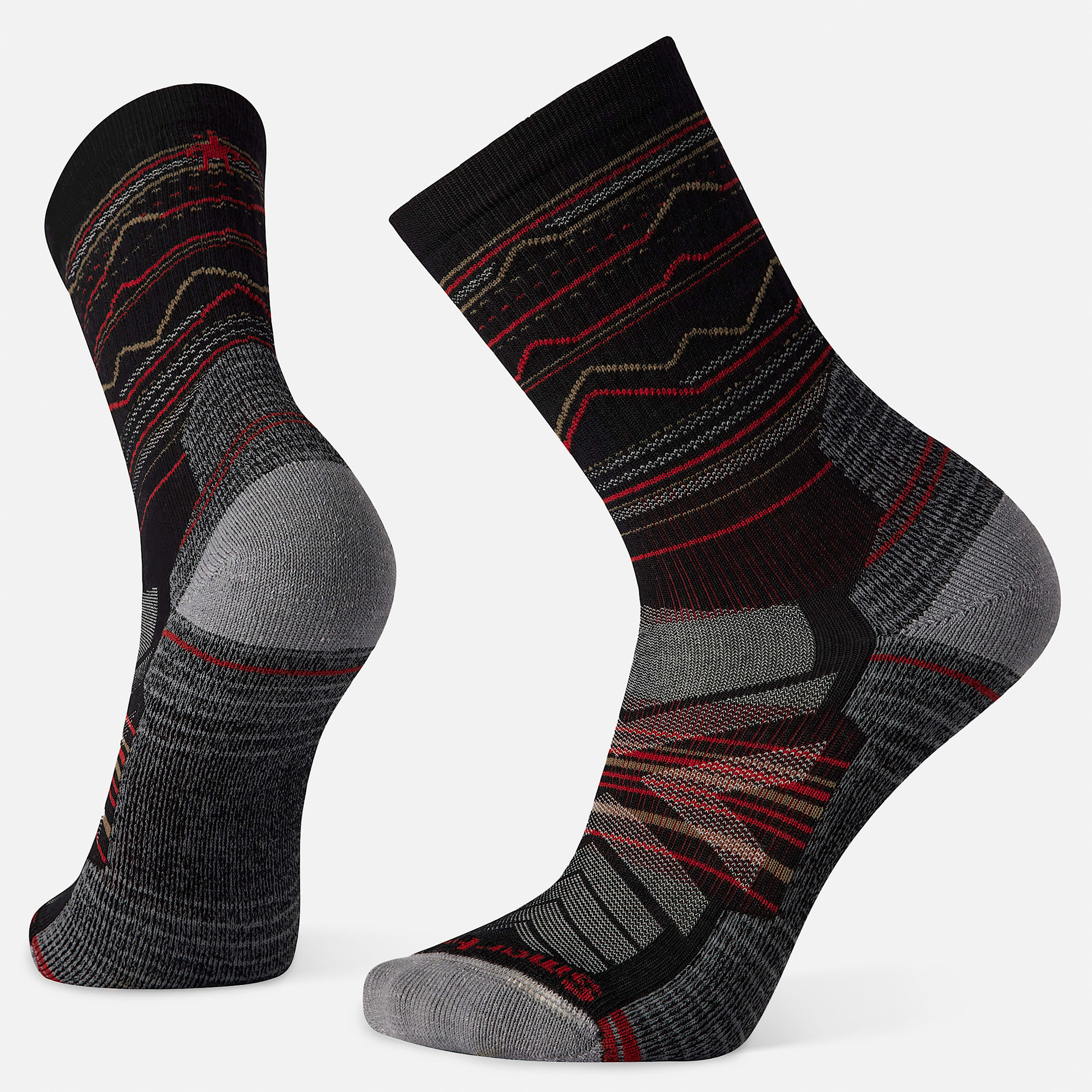 Smartwool® Hike Light Cushion Mountain Range Crew Socks